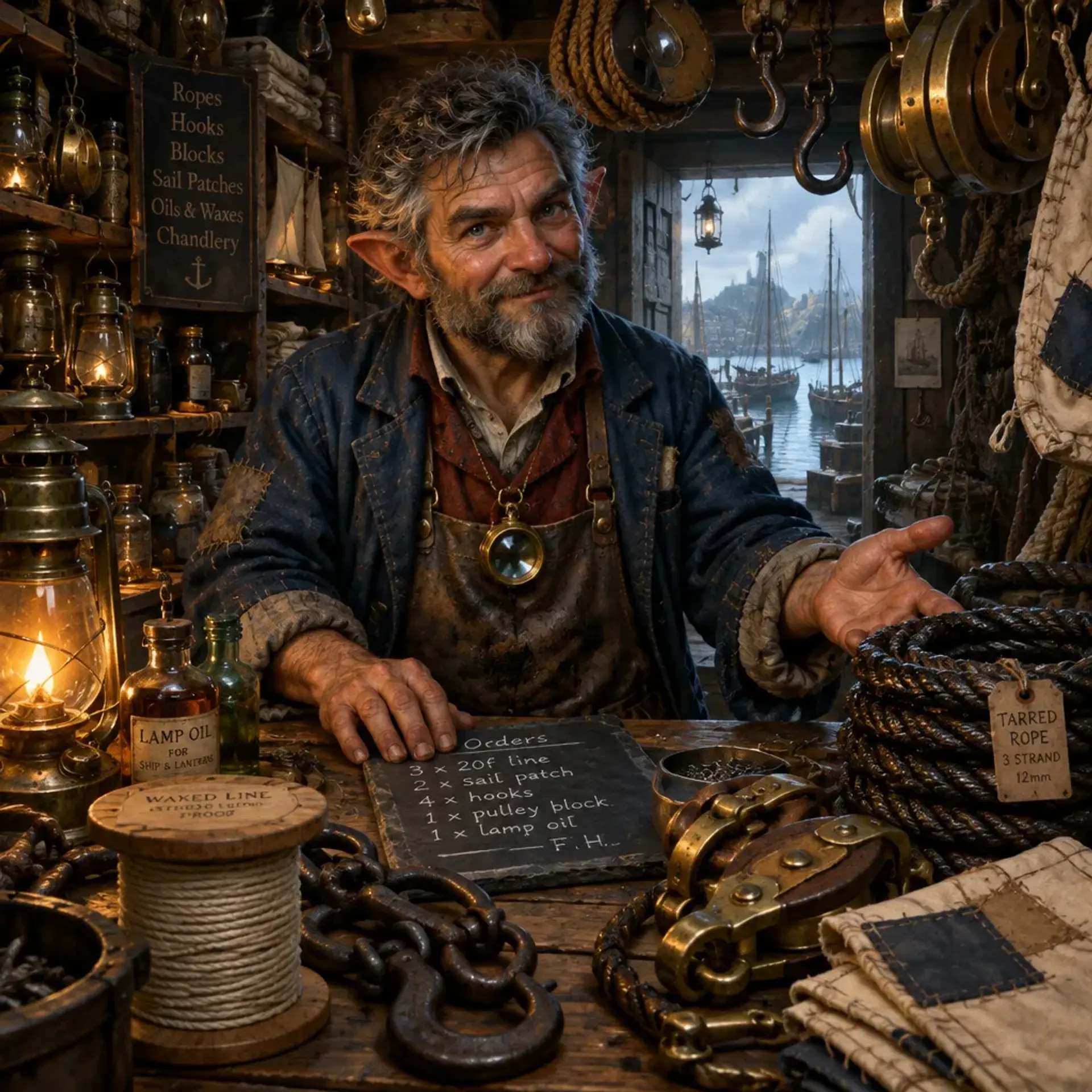 Cliff Cleared Chandlery