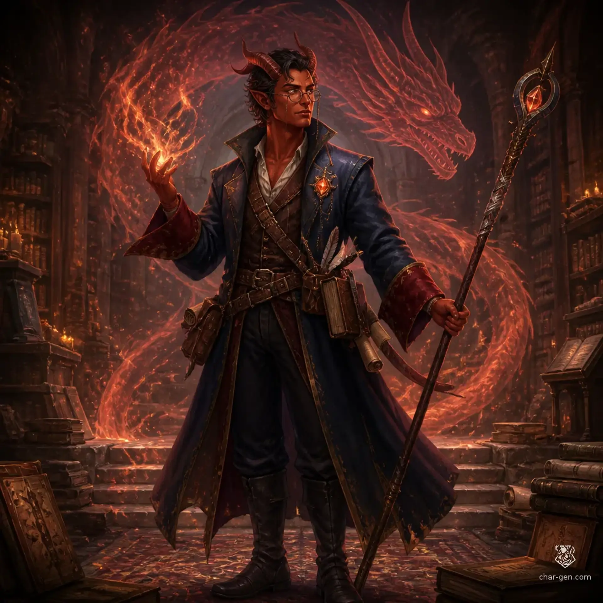 Kathos - AI-generated fantasy Character