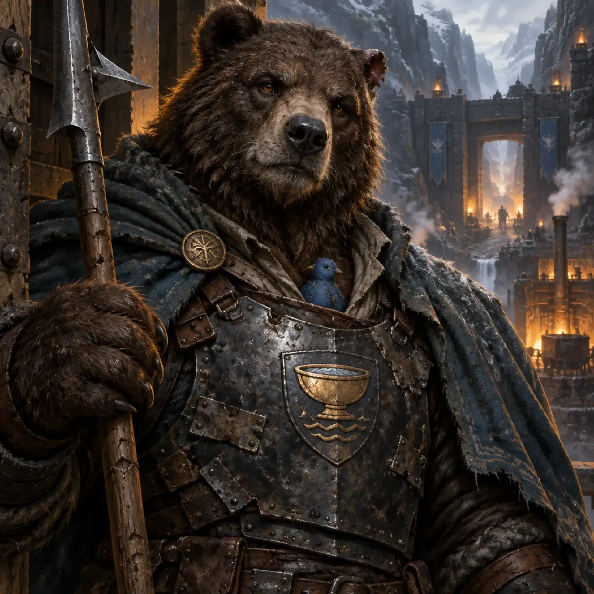 Kaelen-Gnar - AI-generated fantasy NPC