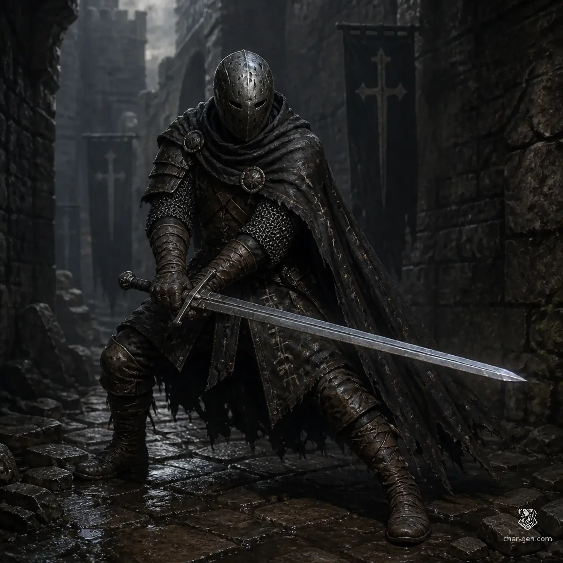 Blade-Thane - AI-generated fantasy Monster