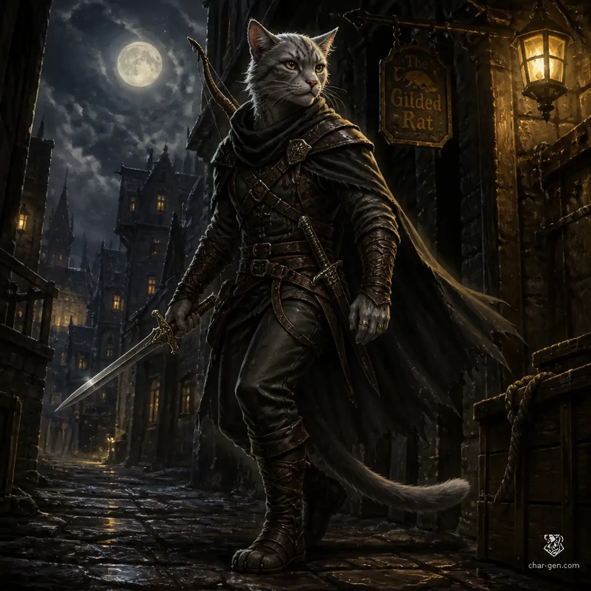 Khajiit (jirchnive elsword) - AI-generated fantasy Character