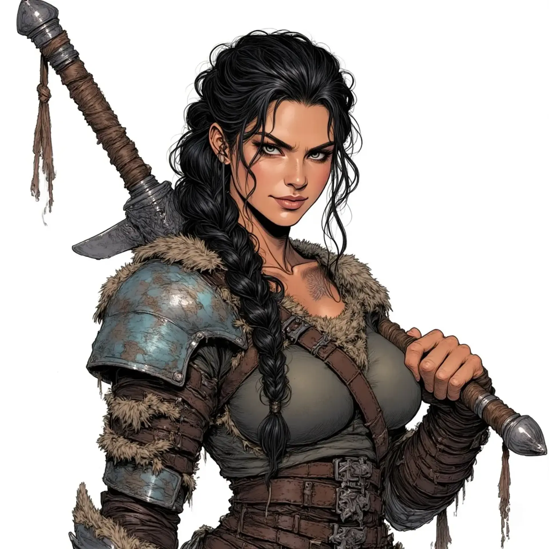 Sylara Vexmoor - AI-generated fantasy NPC