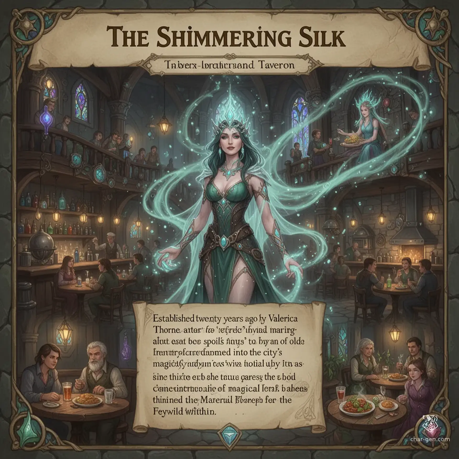 The Shimmering Silk