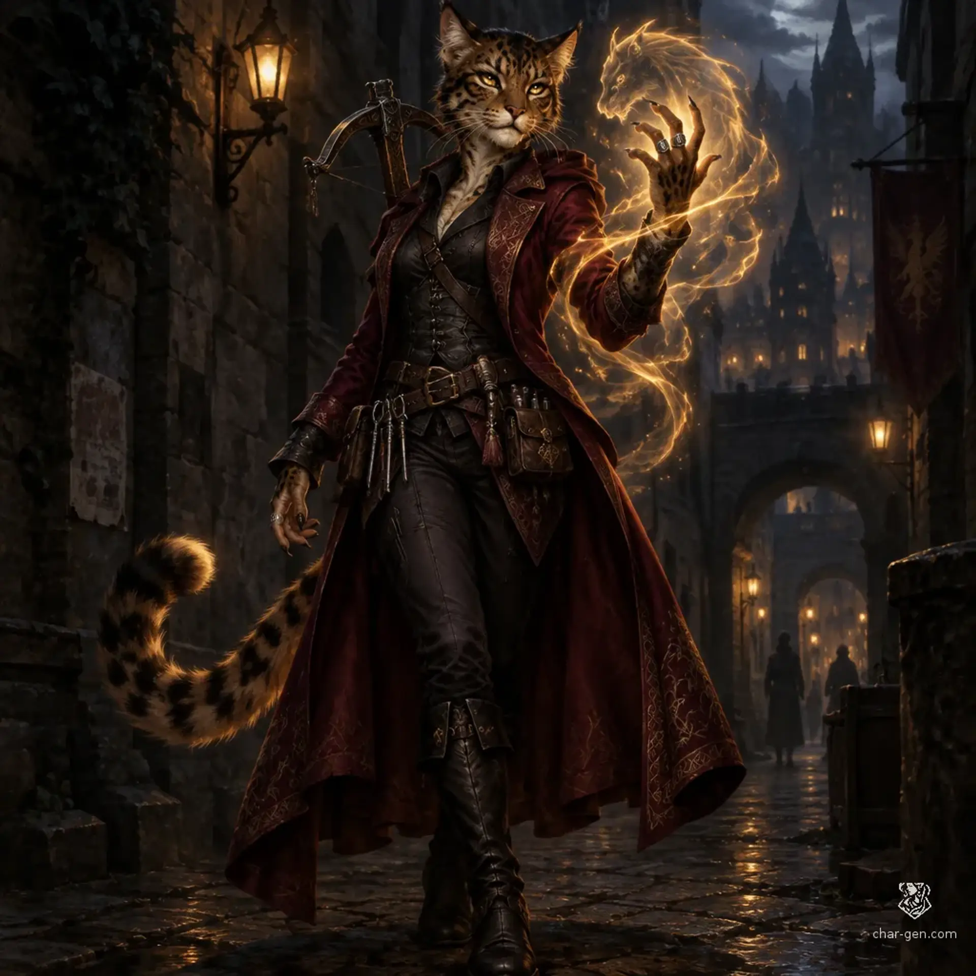 Felicia the Great - AI-generated fantasy Character