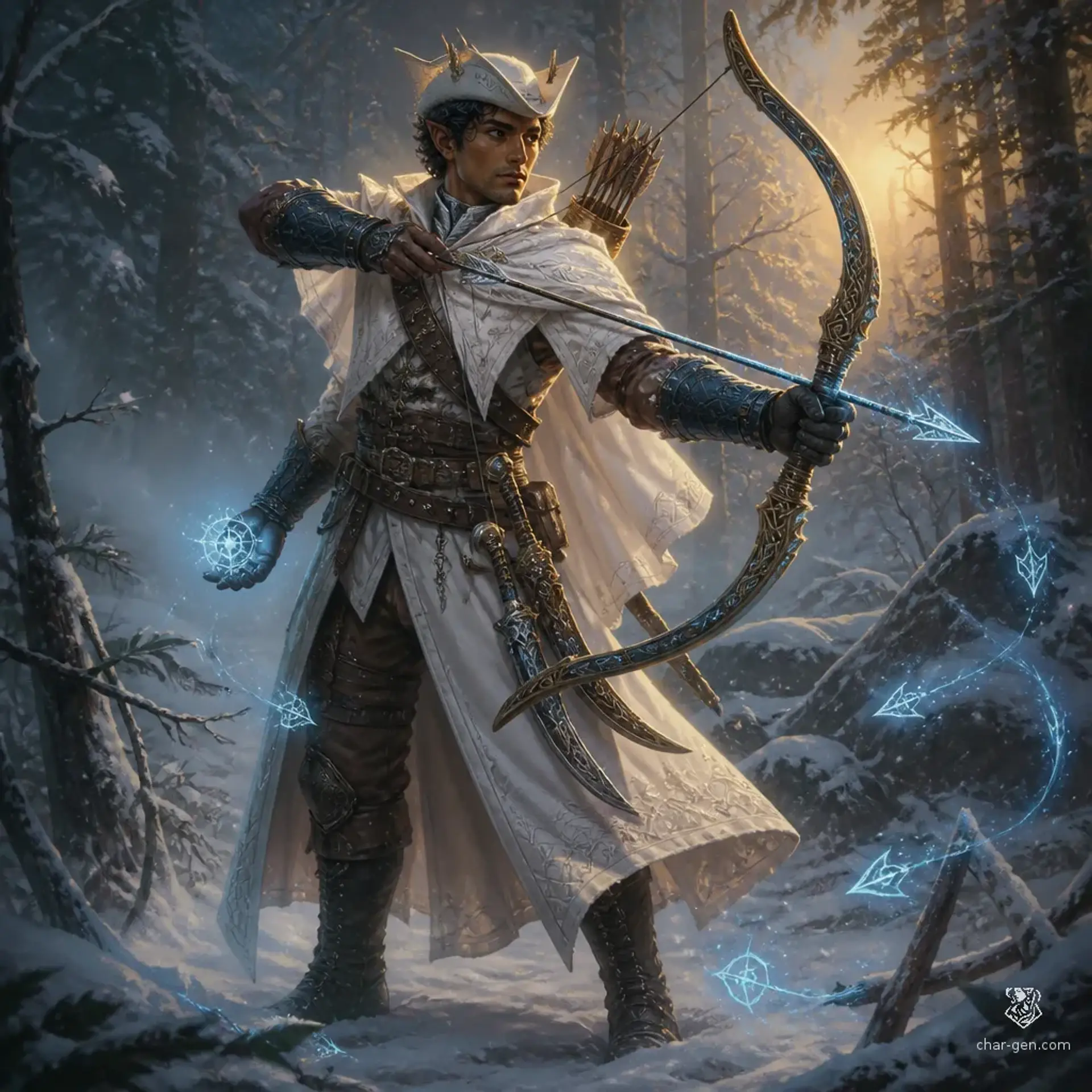 Sheshan Meskhi - AI-generated fantasy Character