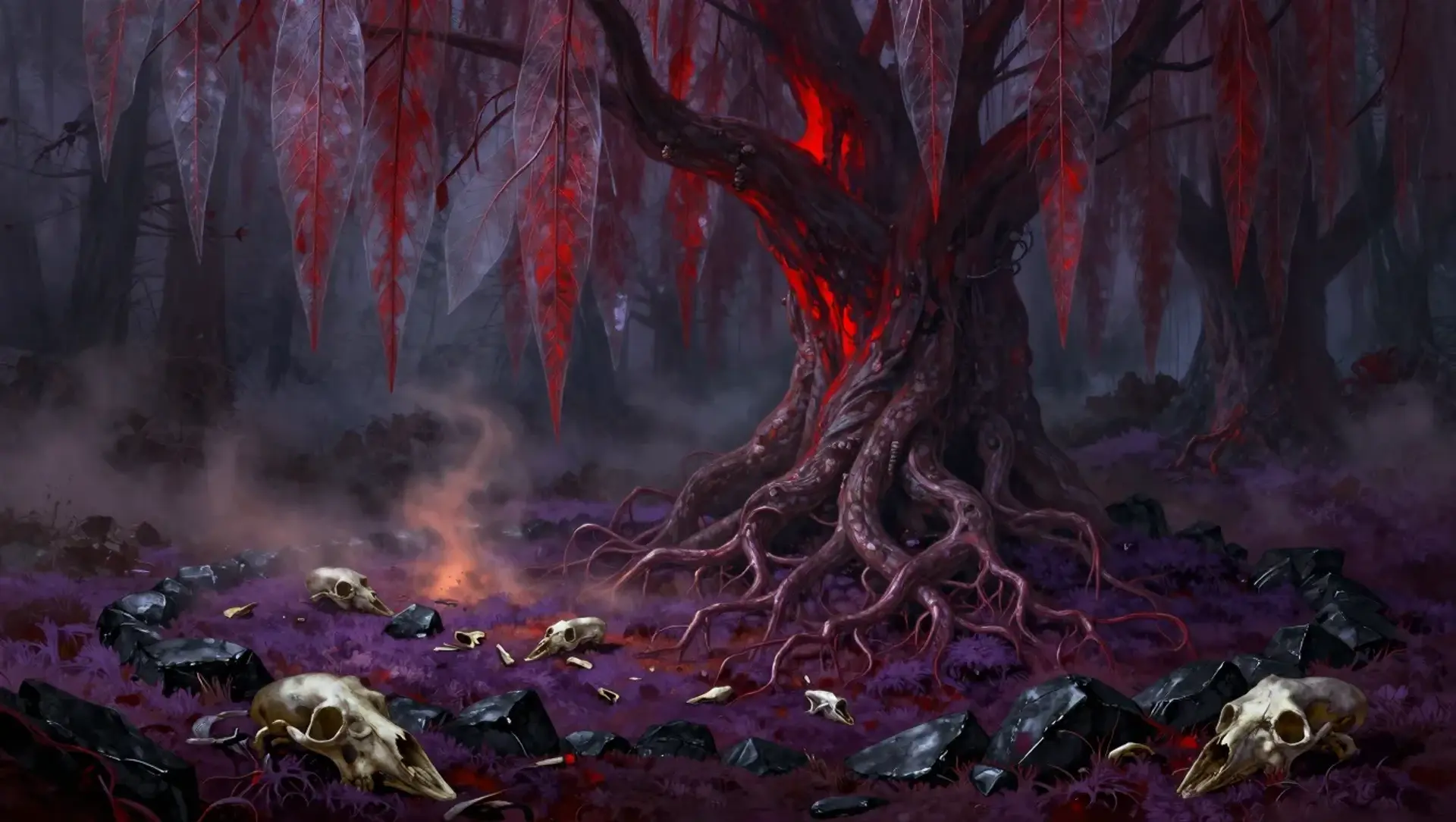 The Heart-Bloom Grove