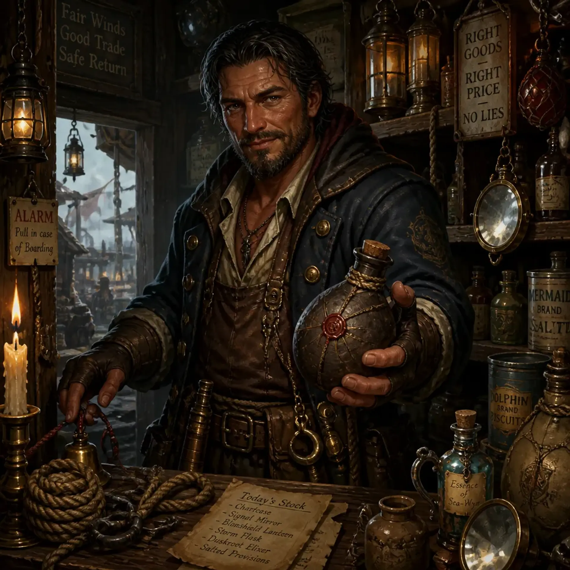 The Lamp and Hook