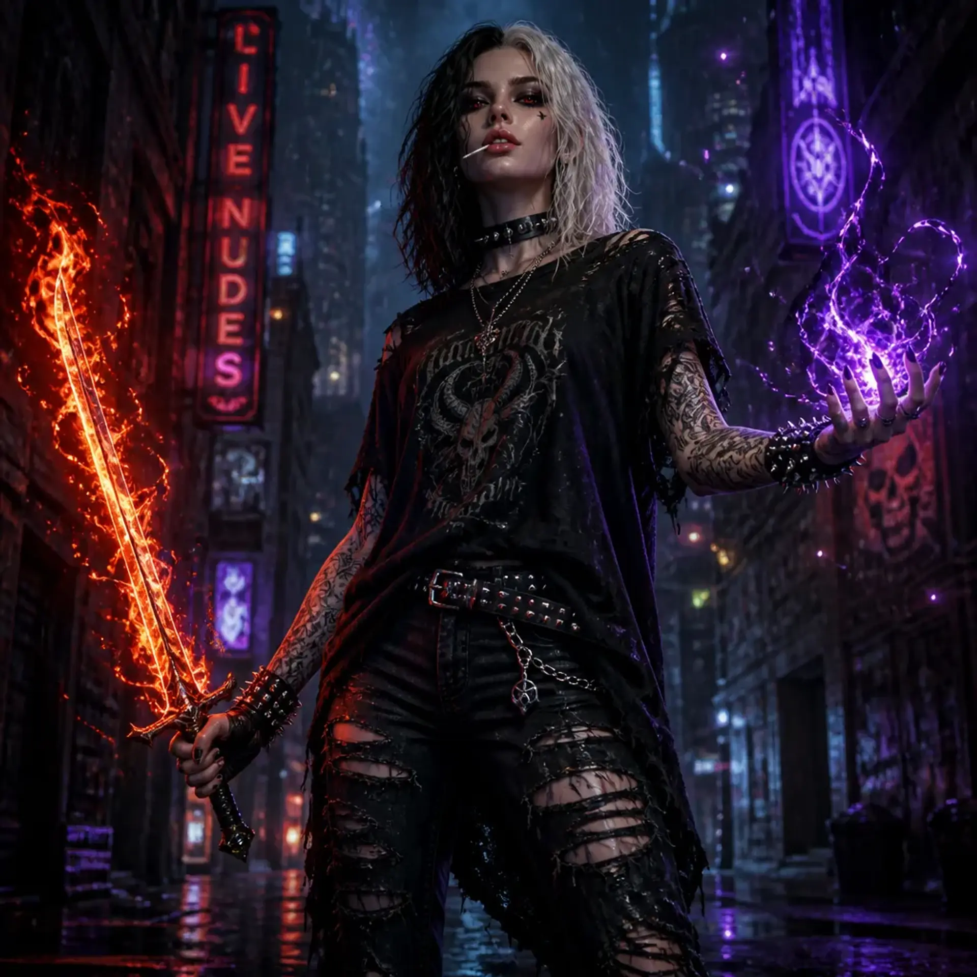 Eunji - AI-generated fantasy Character