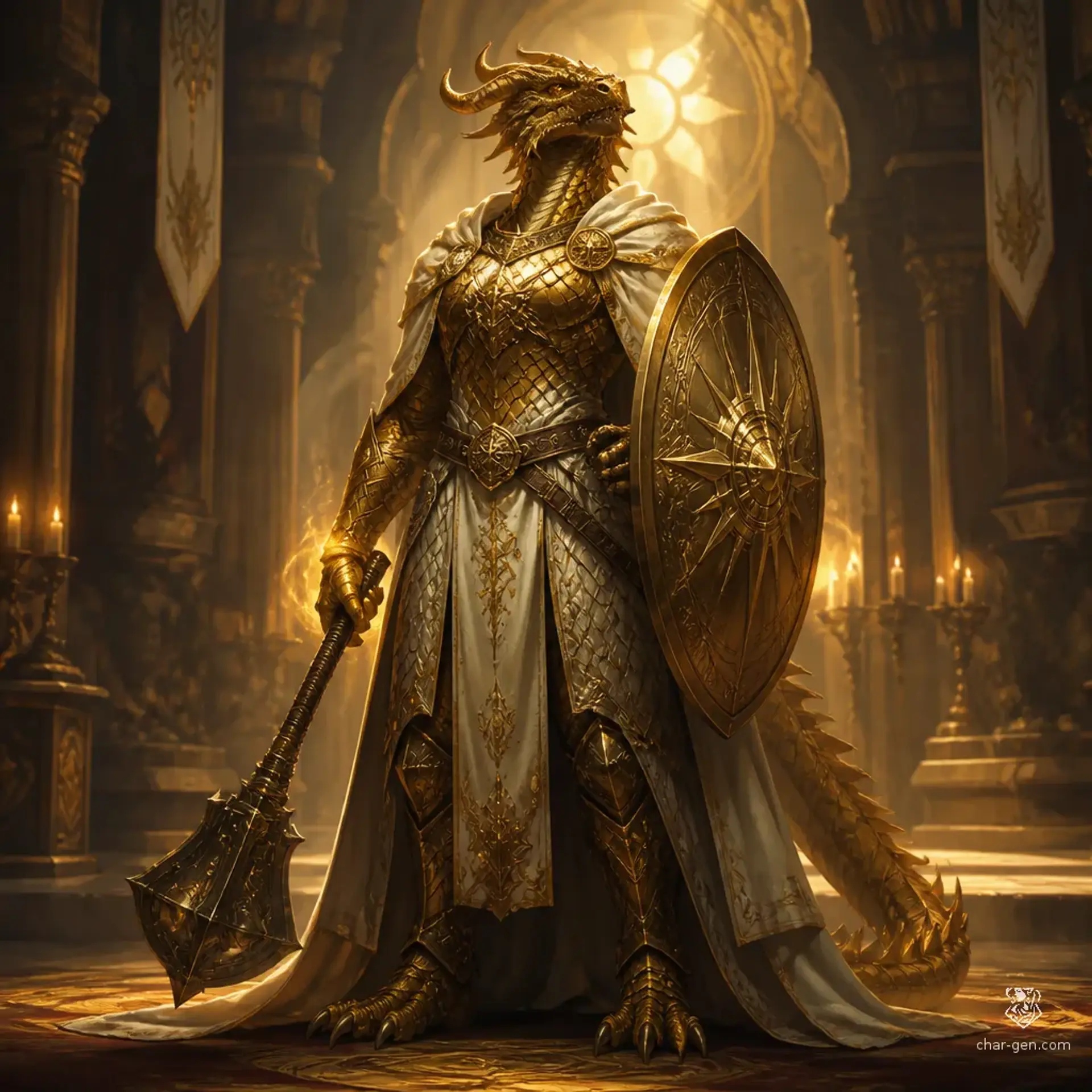 Seris Thrax - AI-generated fantasy Character