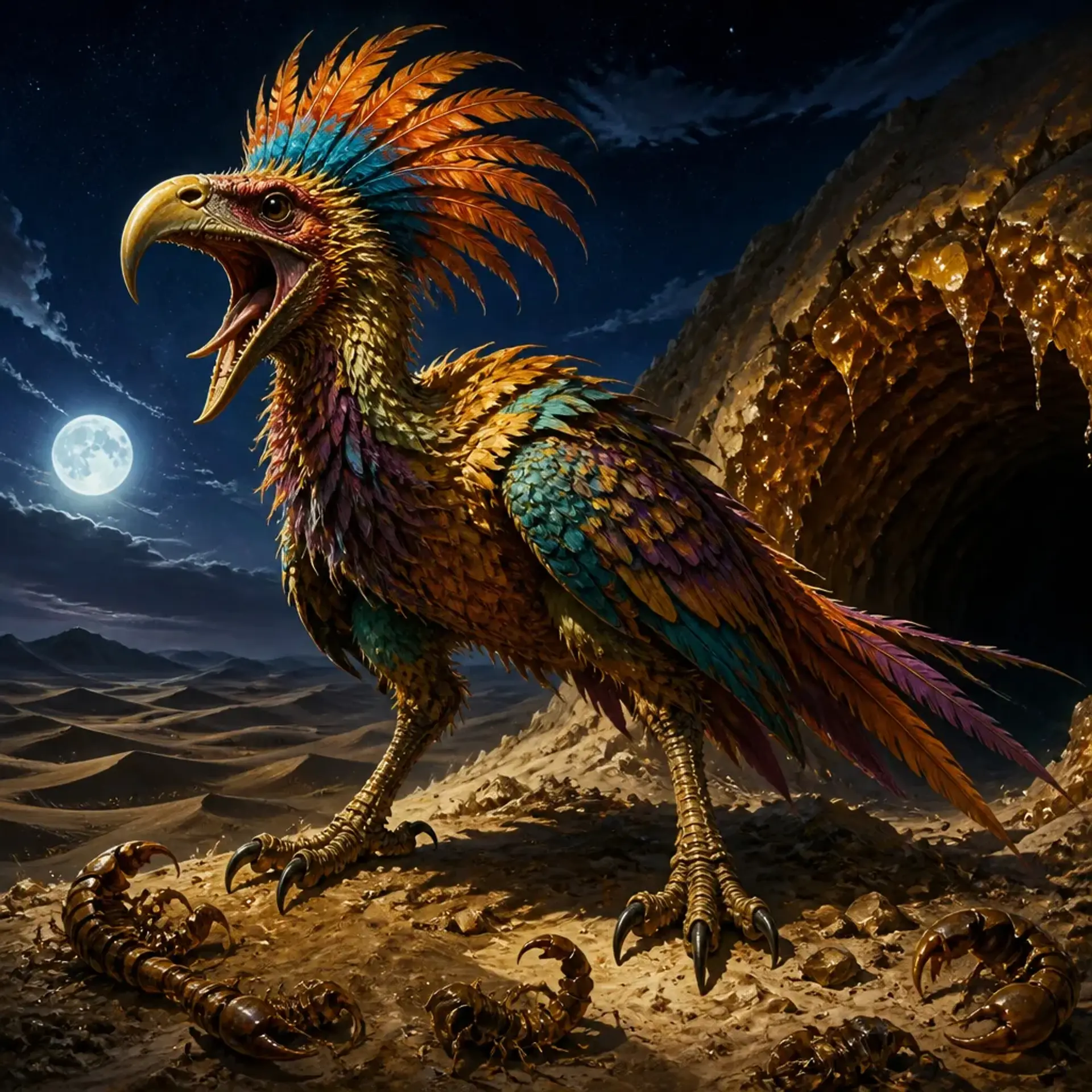 Vushocon - AI-generated fantasy Monster