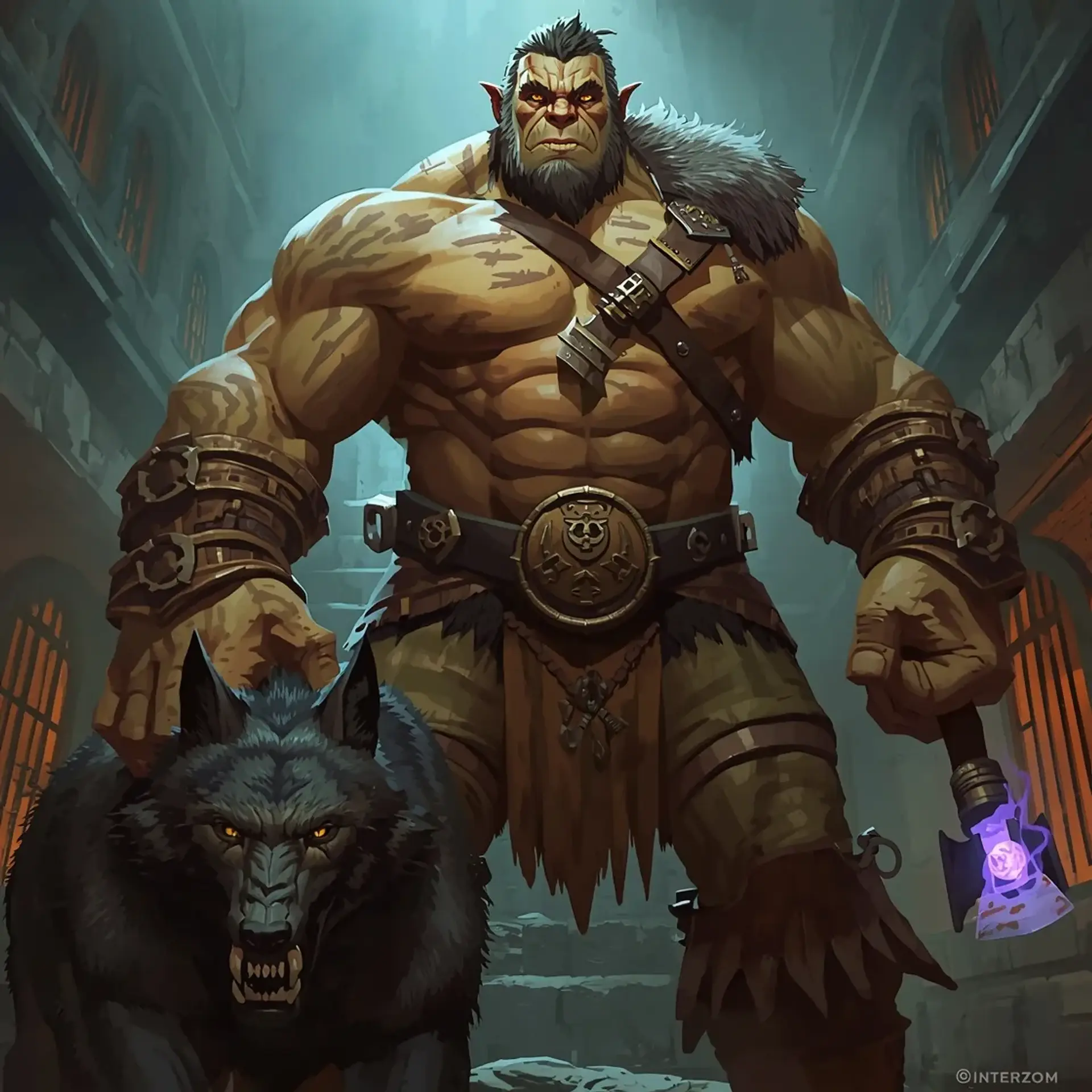 Urazak - AI-generated fantasy Character
