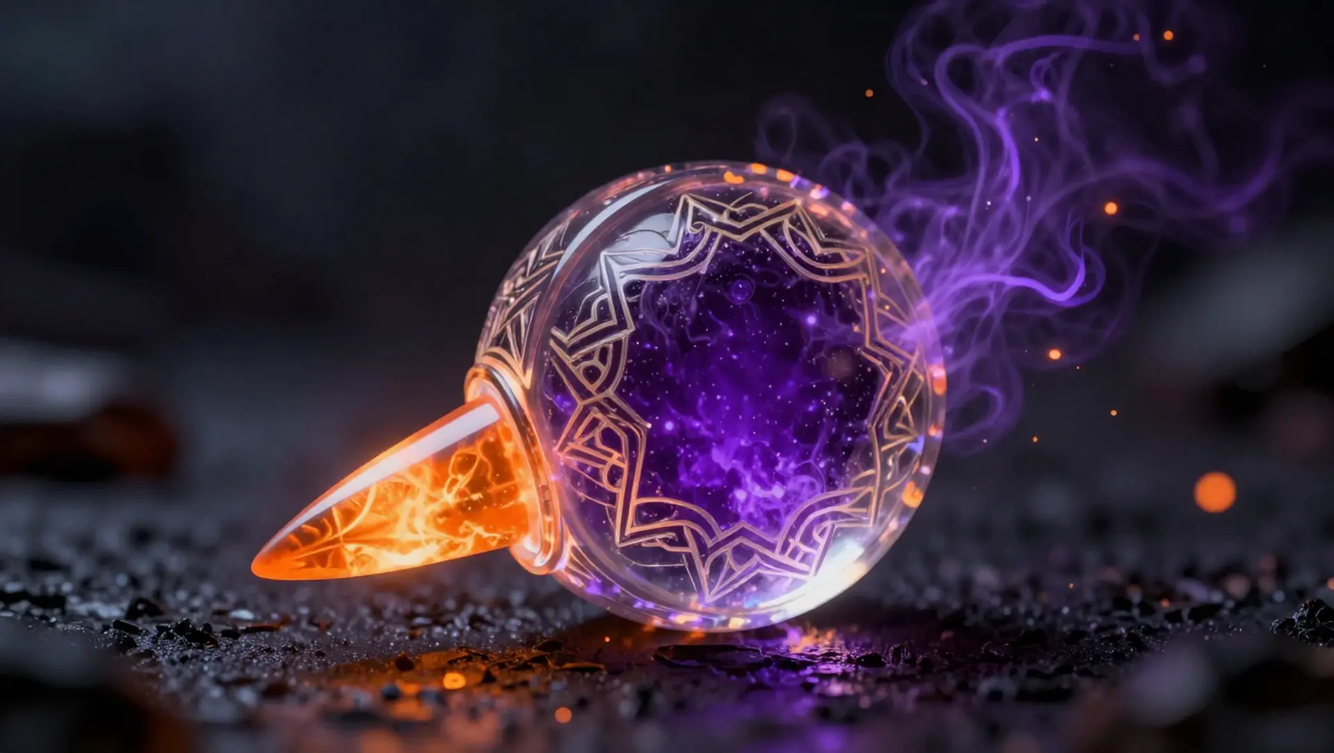 Kelethorian Obsidian Rounds | Fantasy Magic Item Generated by CharGen
