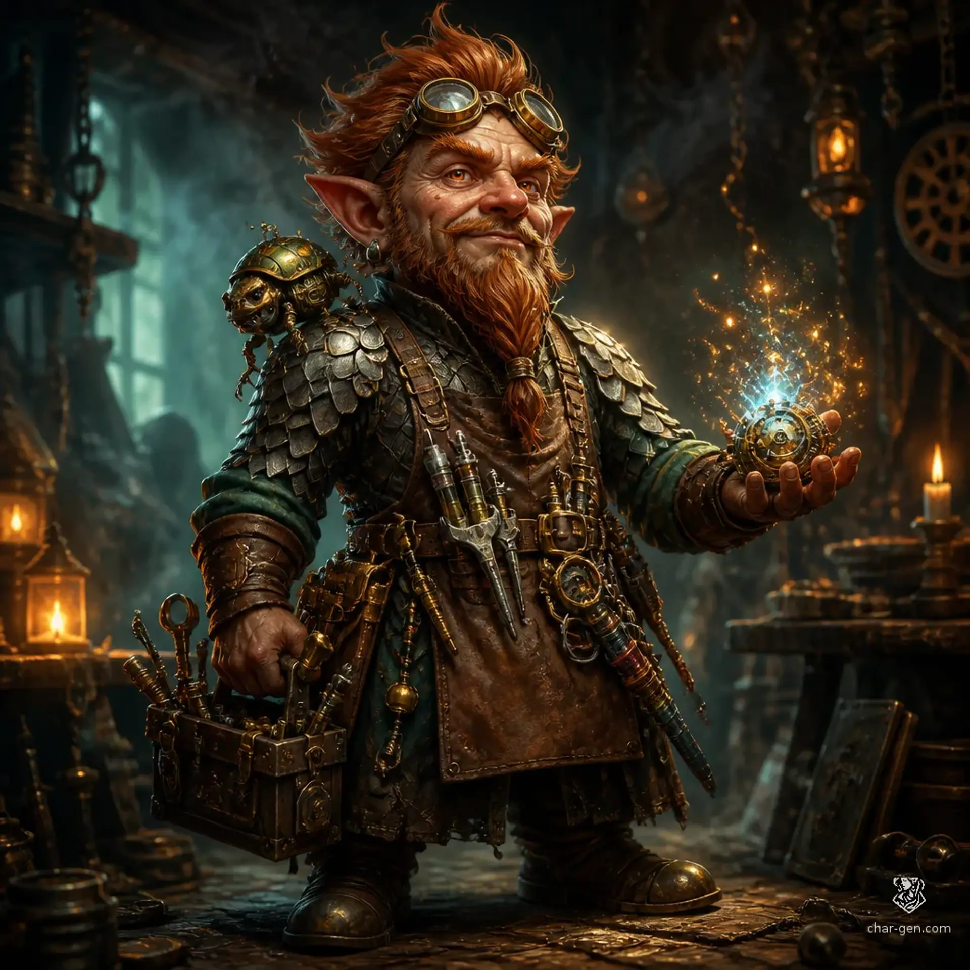 Cutty Flam - AI-generated fantasy Character