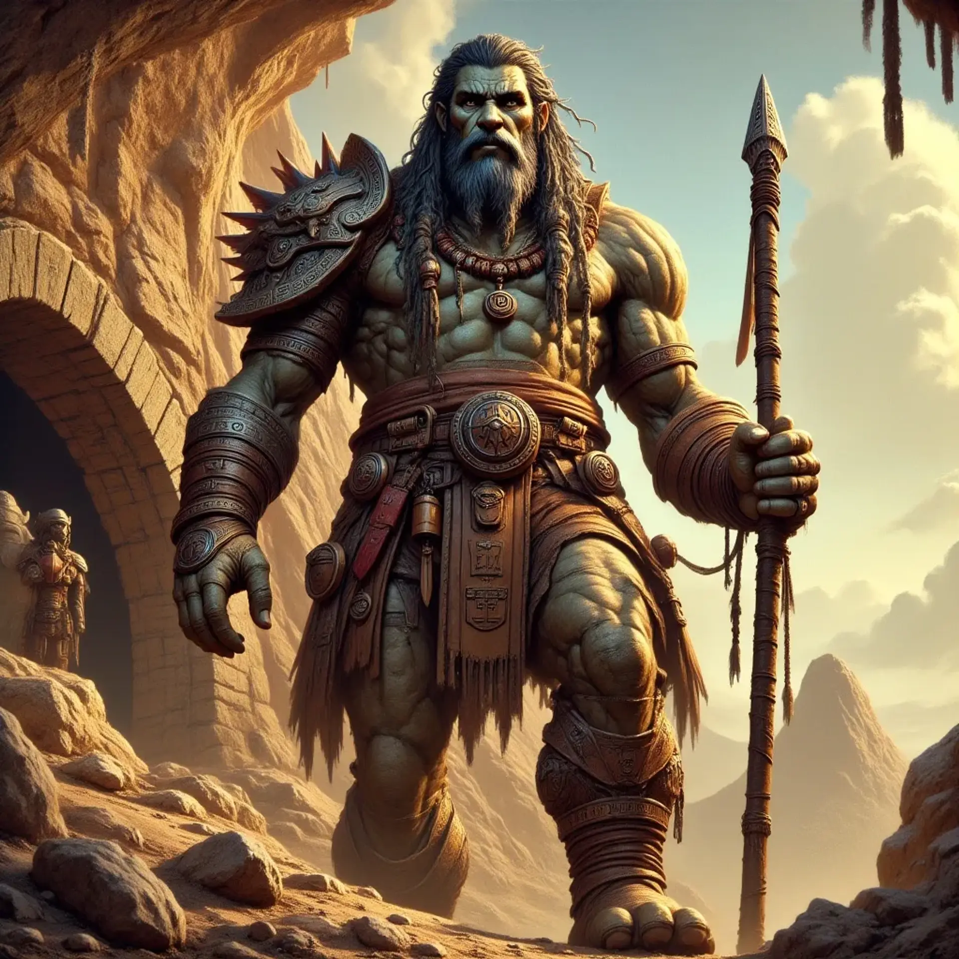 Gorrim Stonebraid - AI-generated fantasy NPC