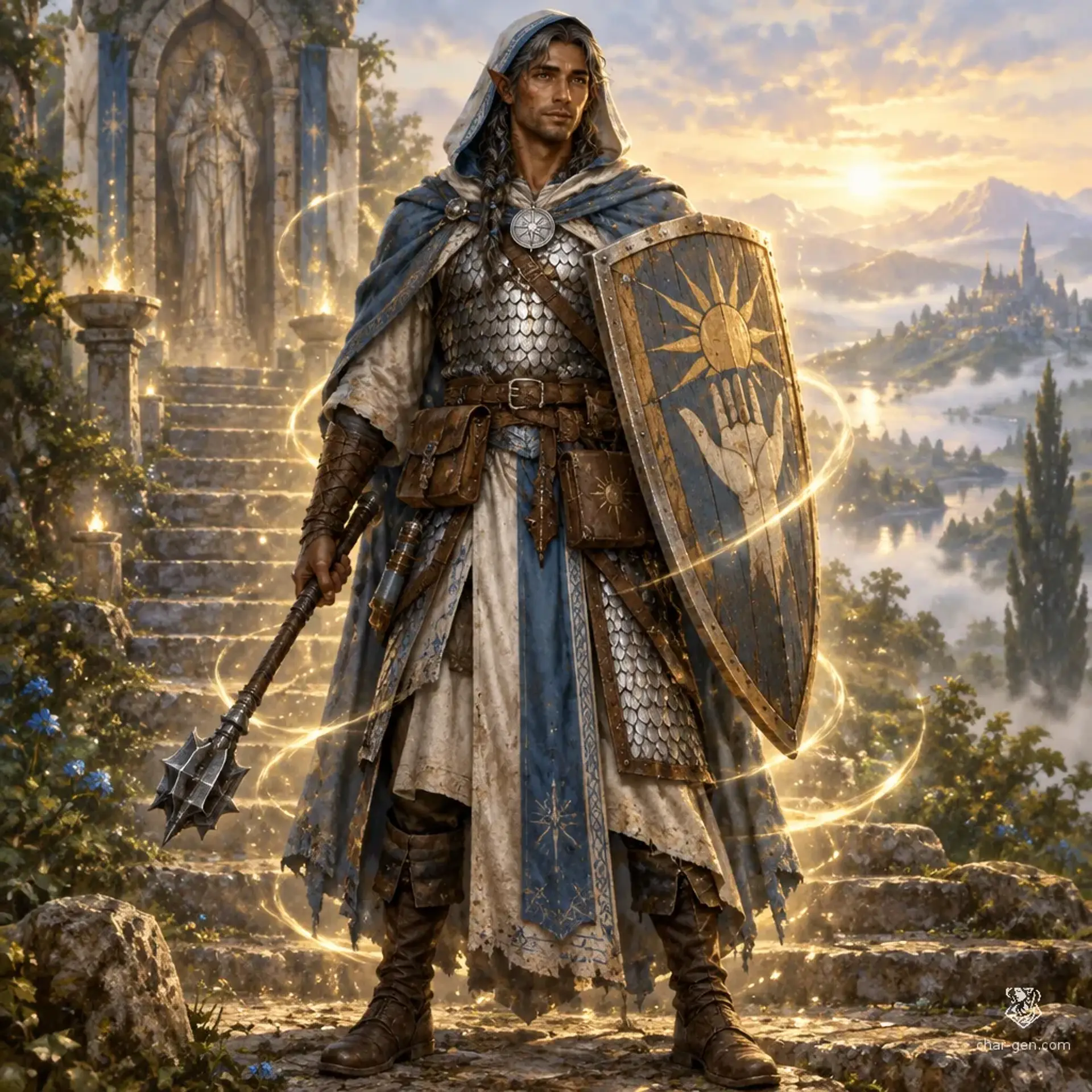 Silver “Sylvie”  - AI-generated fantasy Character
