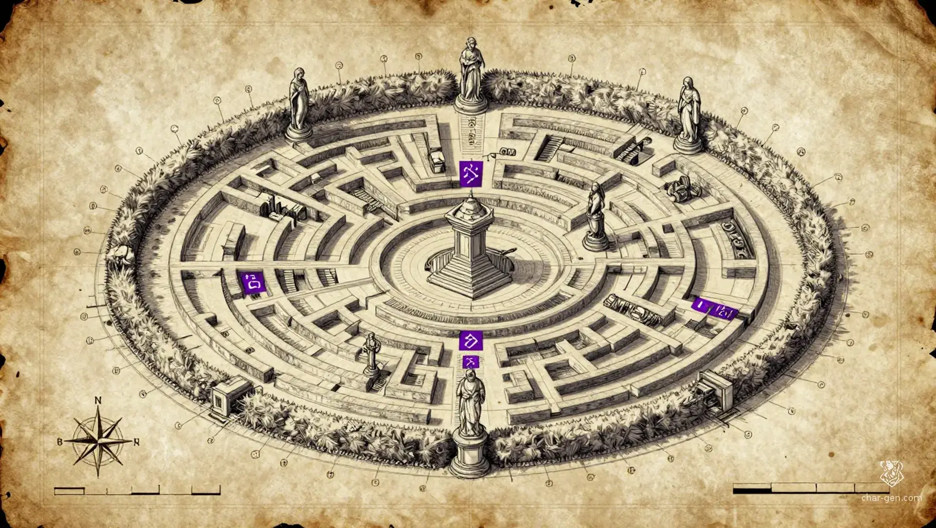 The Corenth Garden Pursuit