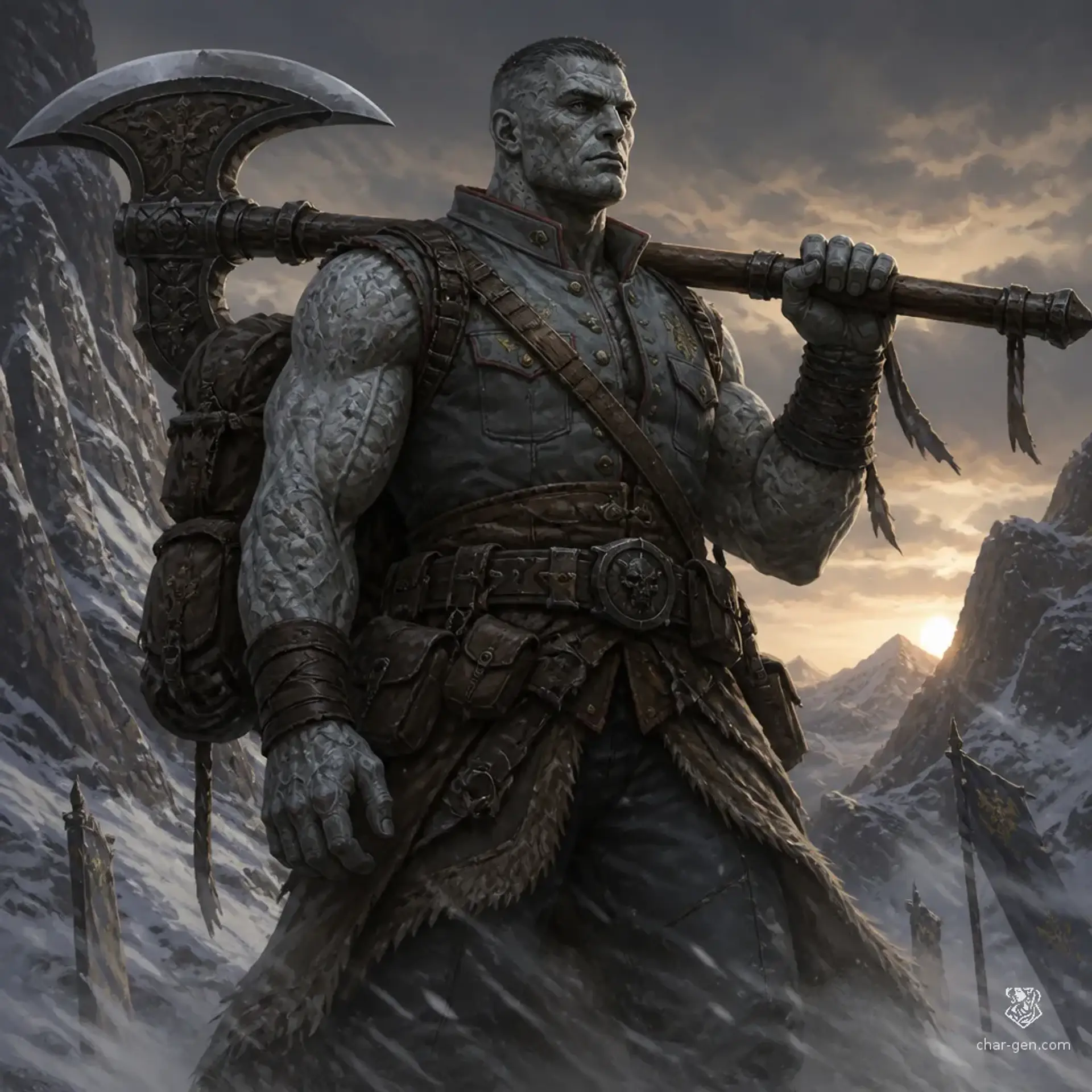 Kyle - AI-generated fantasy Character