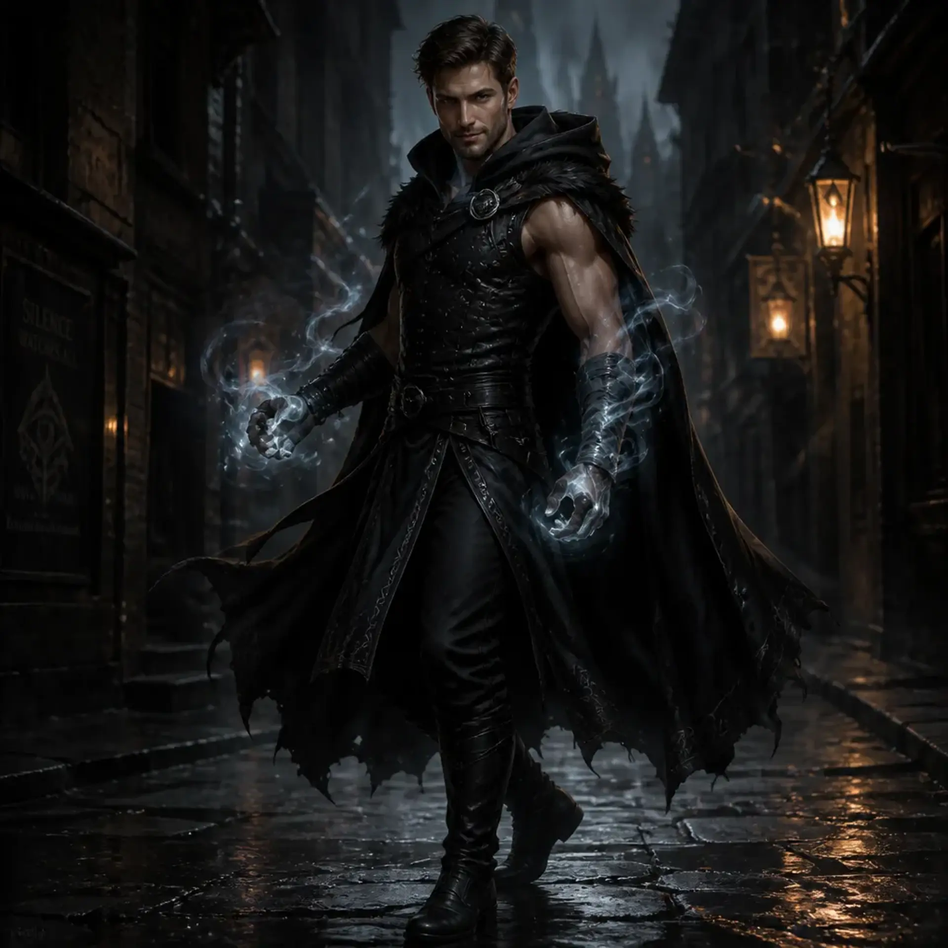 Spectre - AI-generated fantasy Character