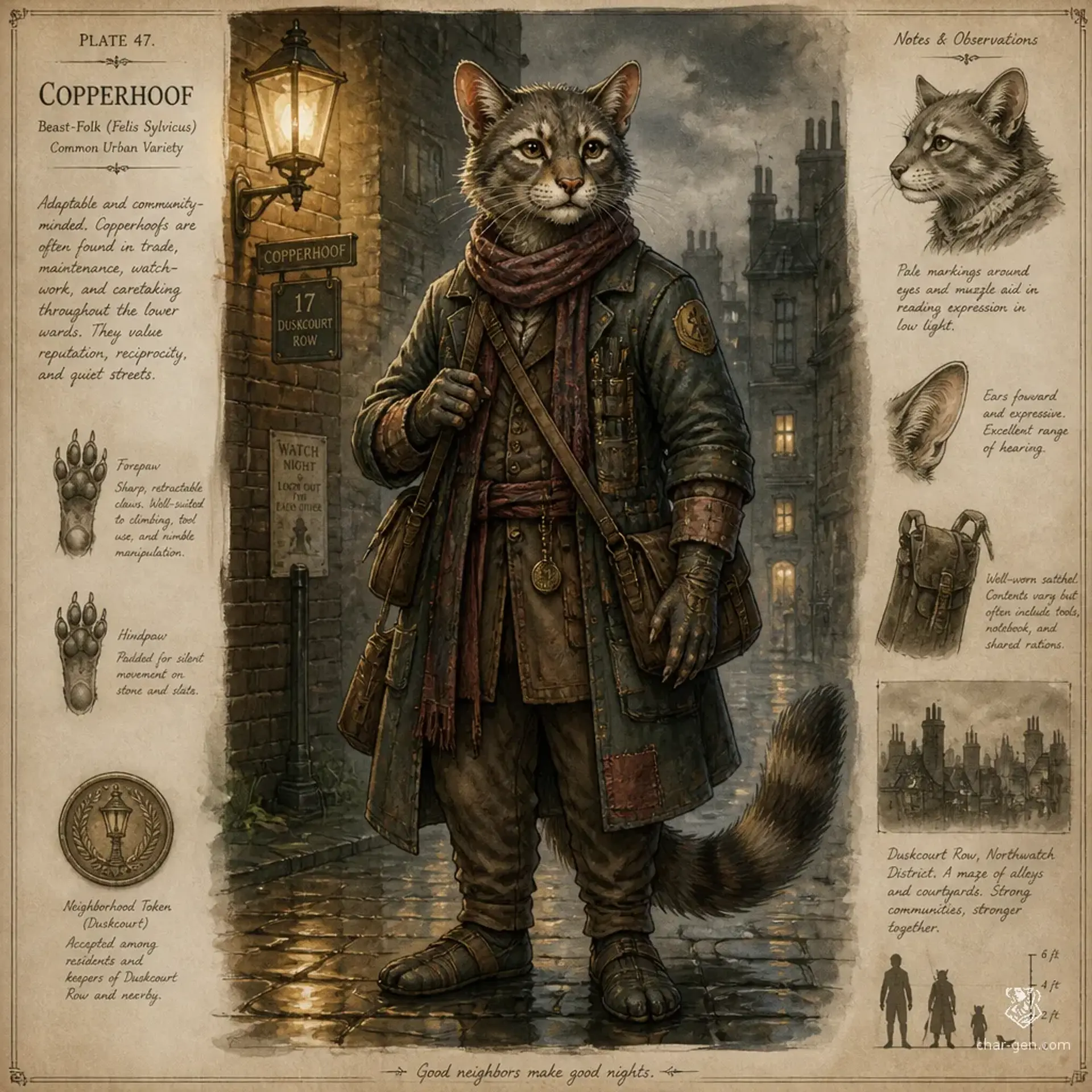 Cinderpelt - AI-generated fantasy Species