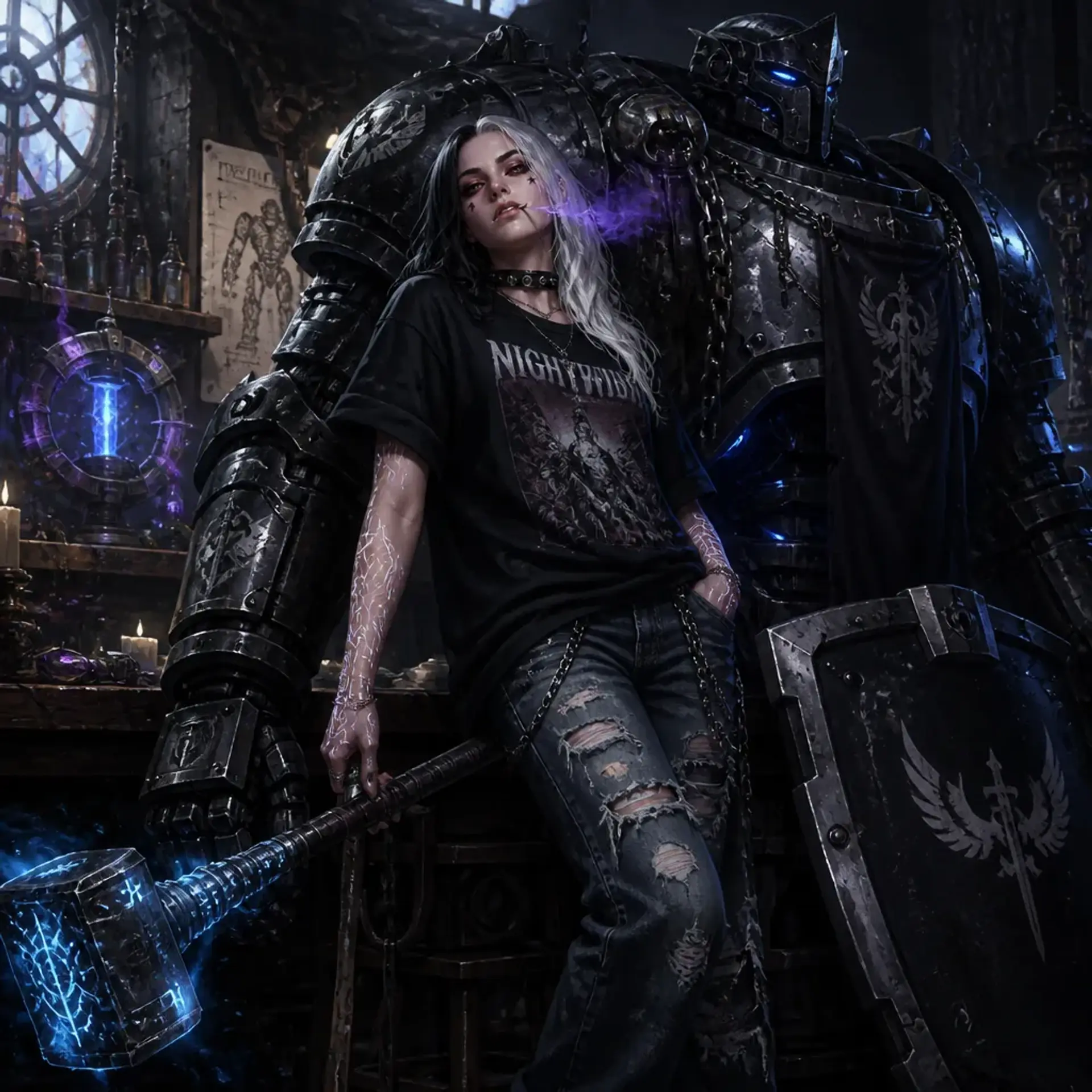 Eunji - AI-generated fantasy Character