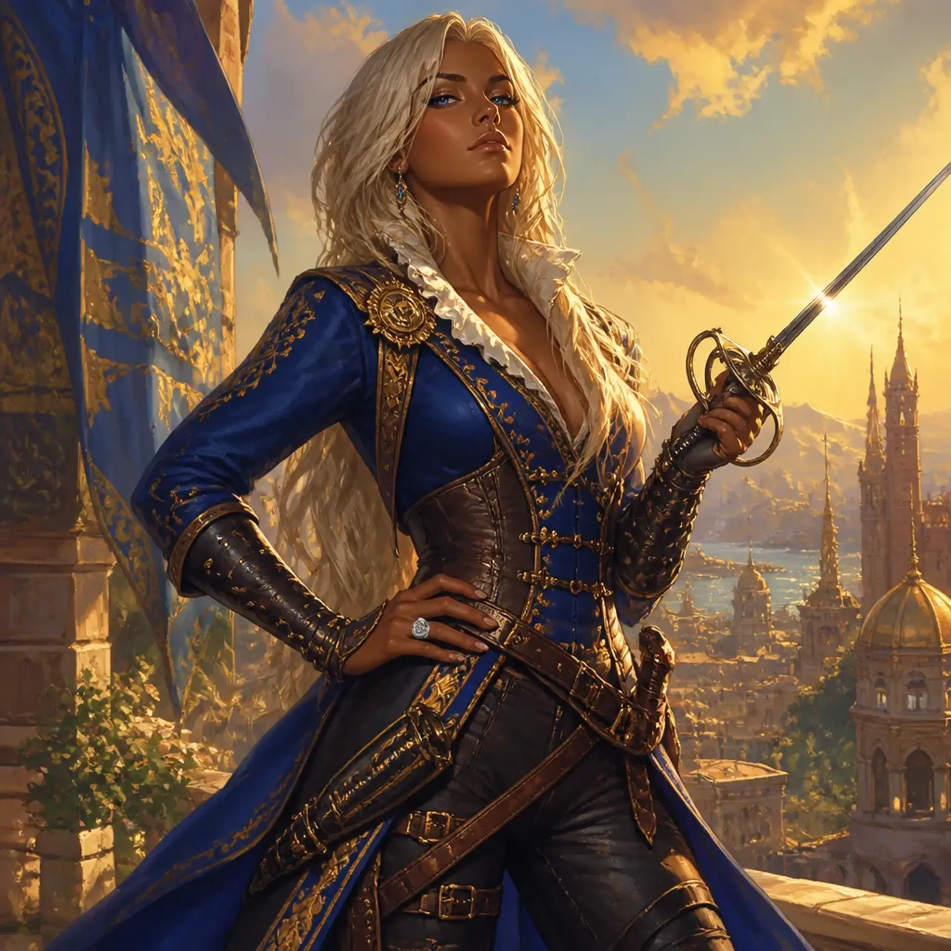 Jasmine - AI-generated fantasy Character