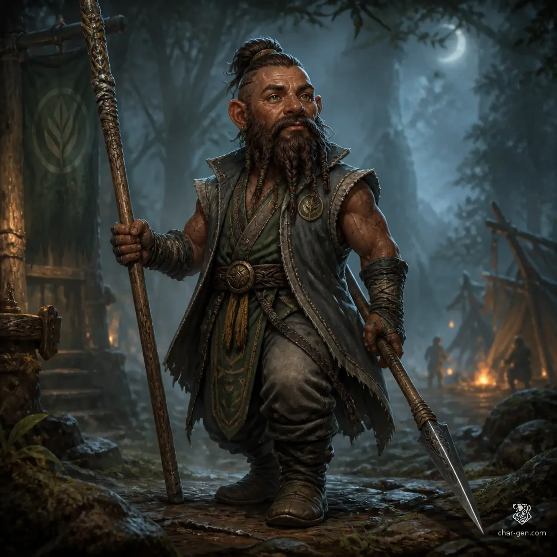 Burt - AI-generated fantasy Character