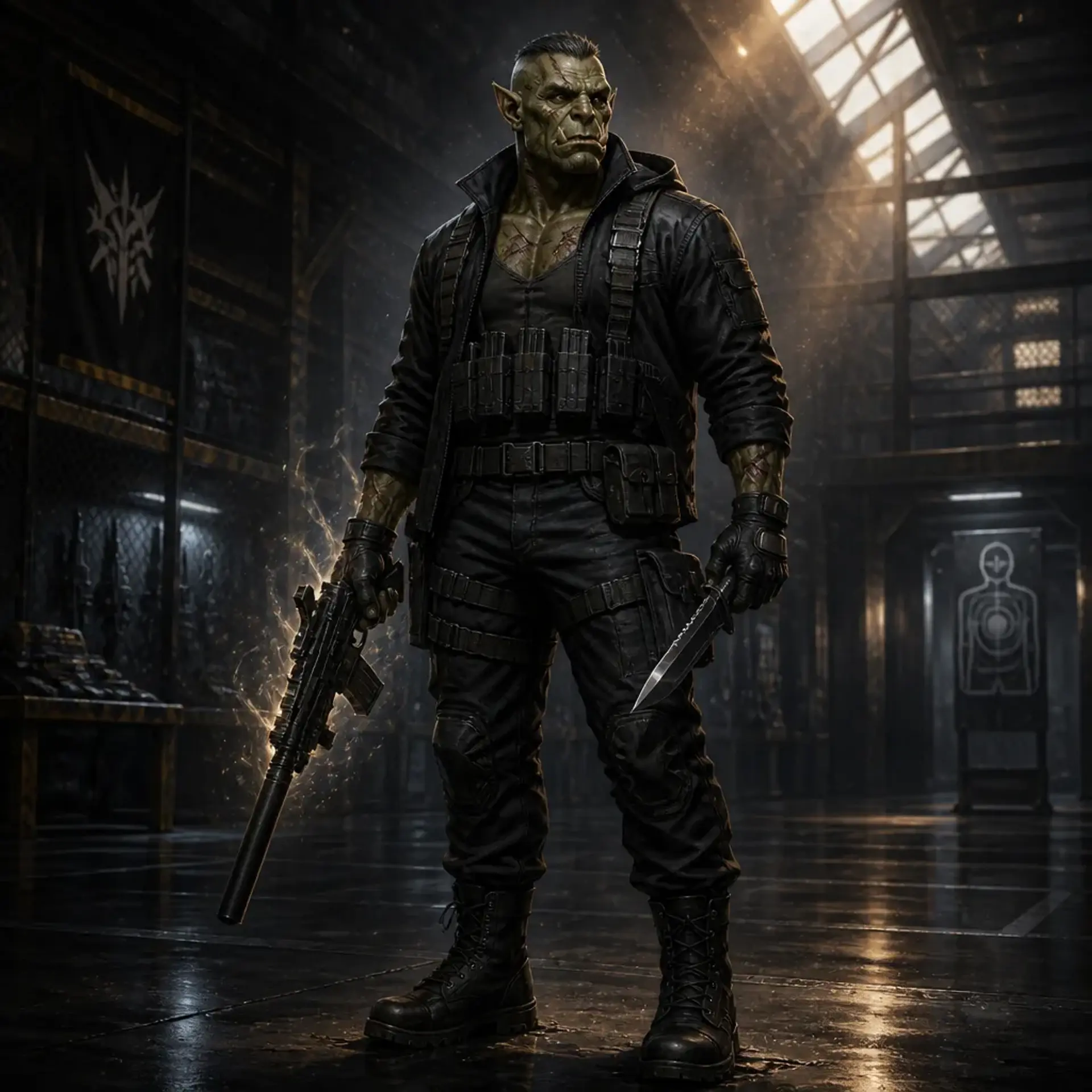 Gorak Ironstalker - AI-generated fantasy Character