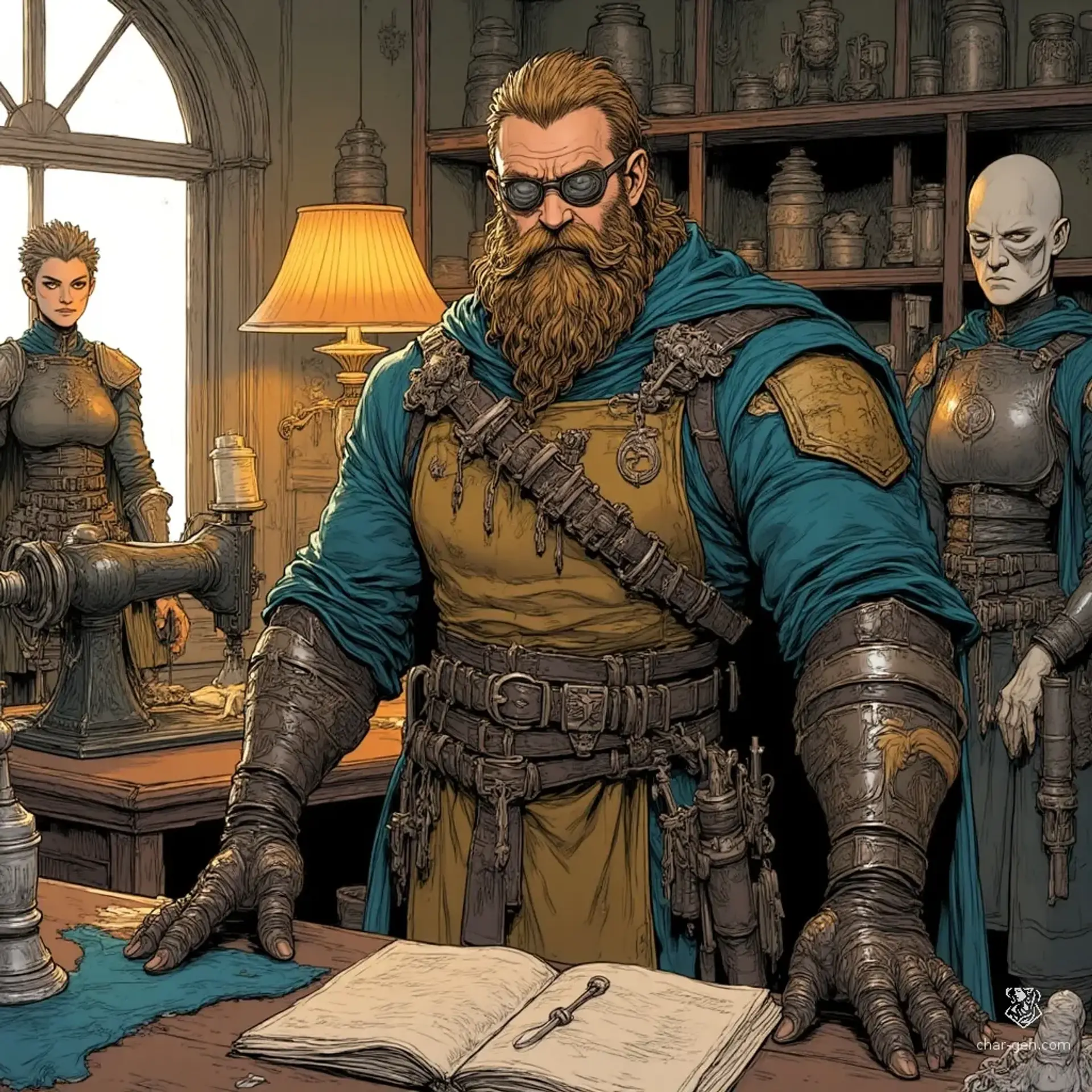 Svart Söm Atelier - AI-generated fantasy Shop