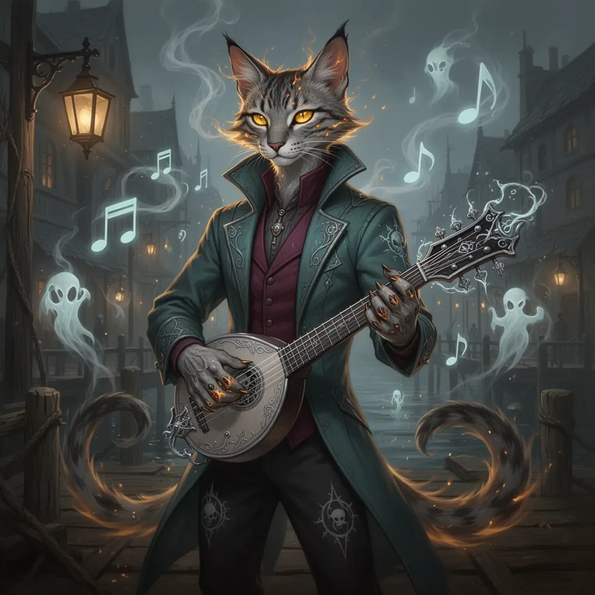 Midnight - AI-generated fantasy NPC
