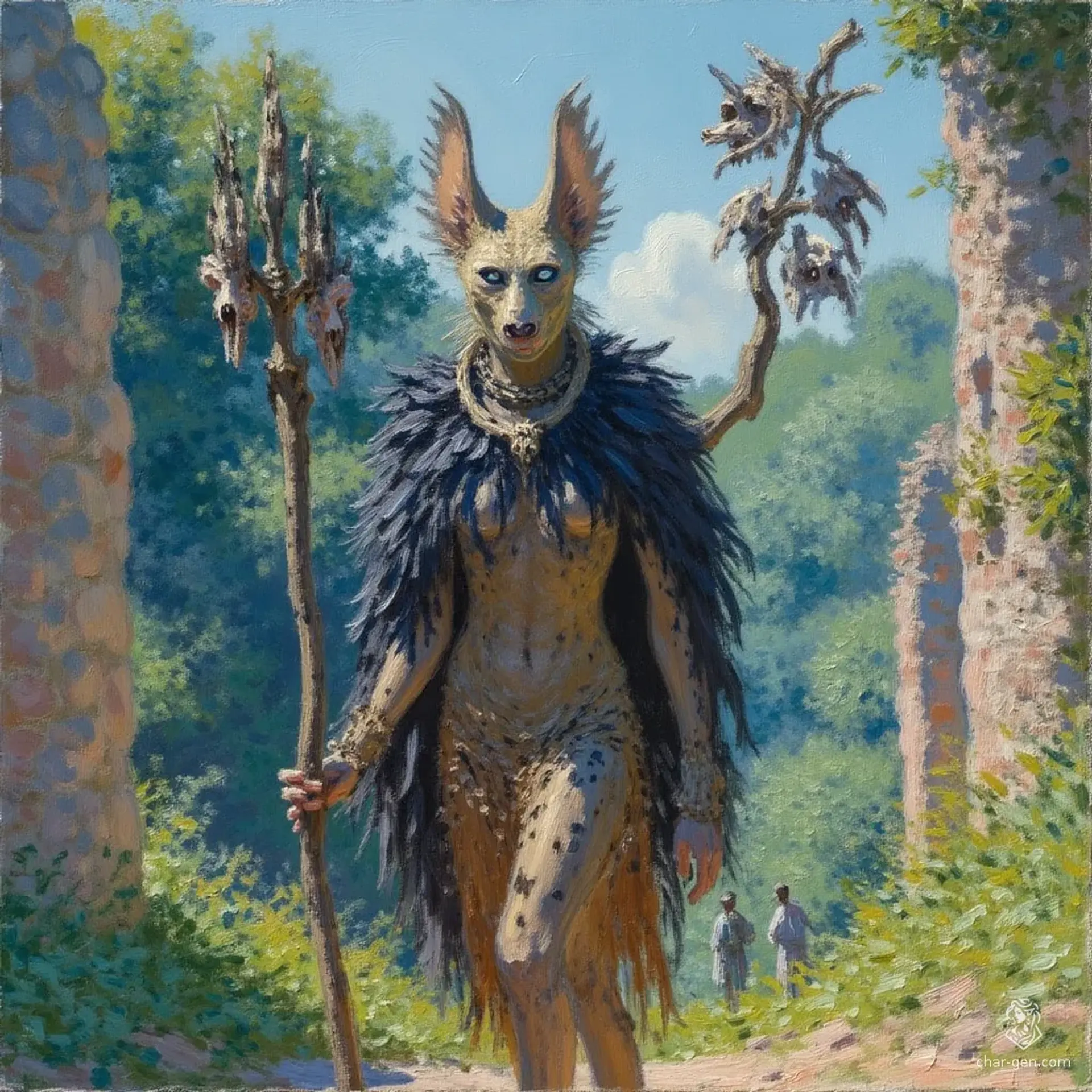 Hetra Venji’kar - AI-generated fantasy NPC