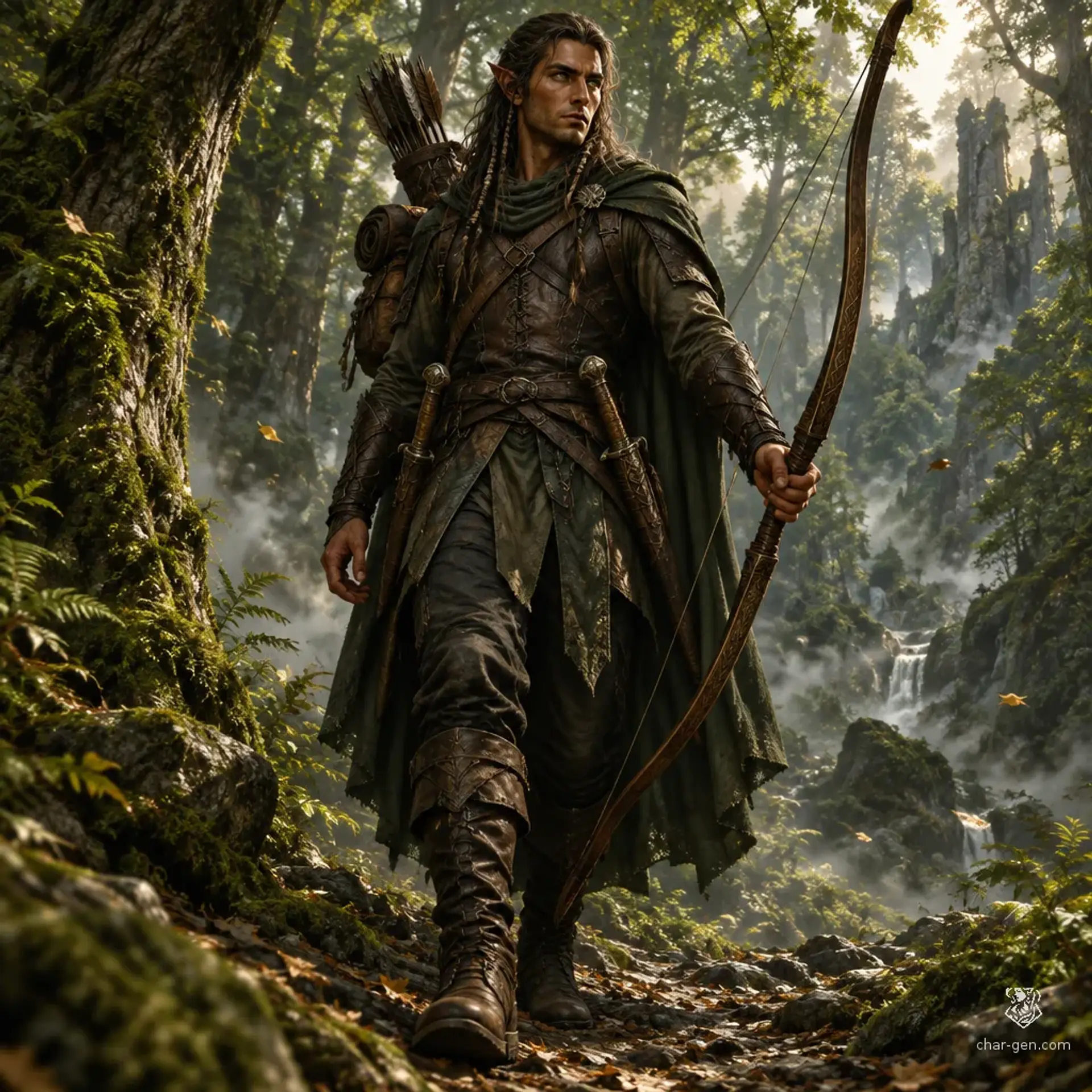 Sheshan Etxasi - AI-generated fantasy Character