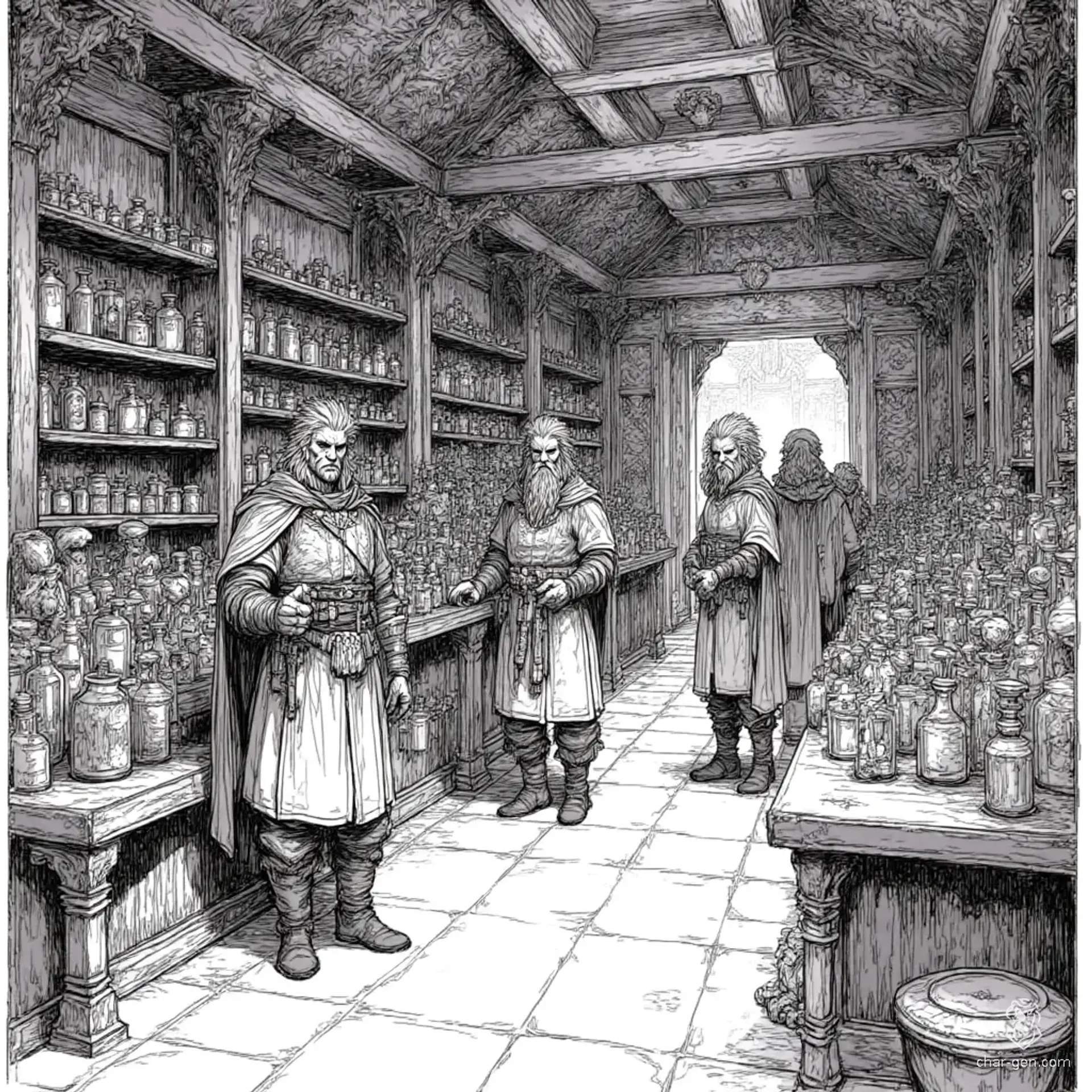 The Enchanted Quill - AI-generated fantasy Shop