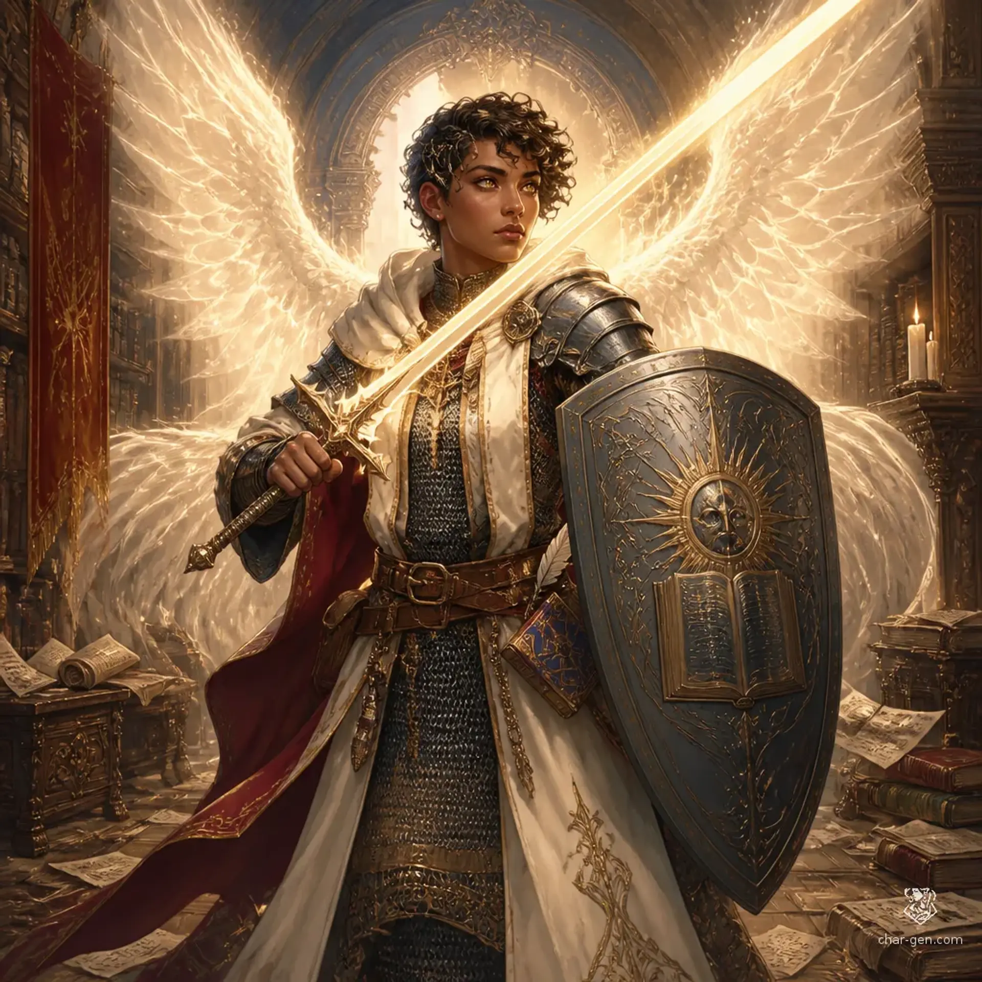 Merrigwynn Brast - AI-generated fantasy Character