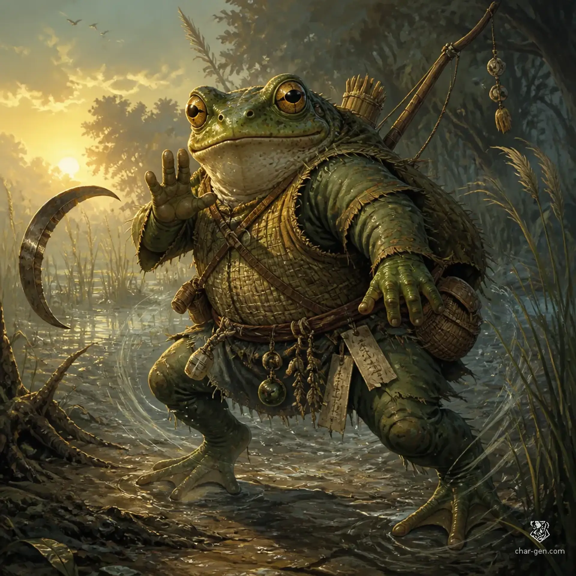 Tobi Daira - AI-generated fantasy Character