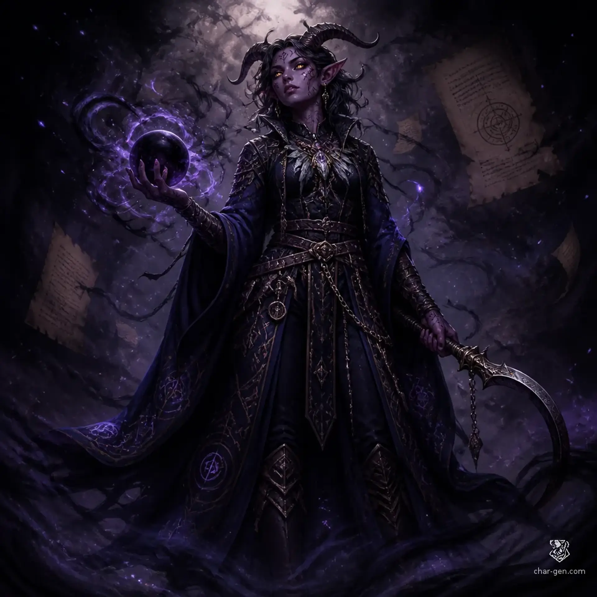Lirith - AI-generated fantasy Character