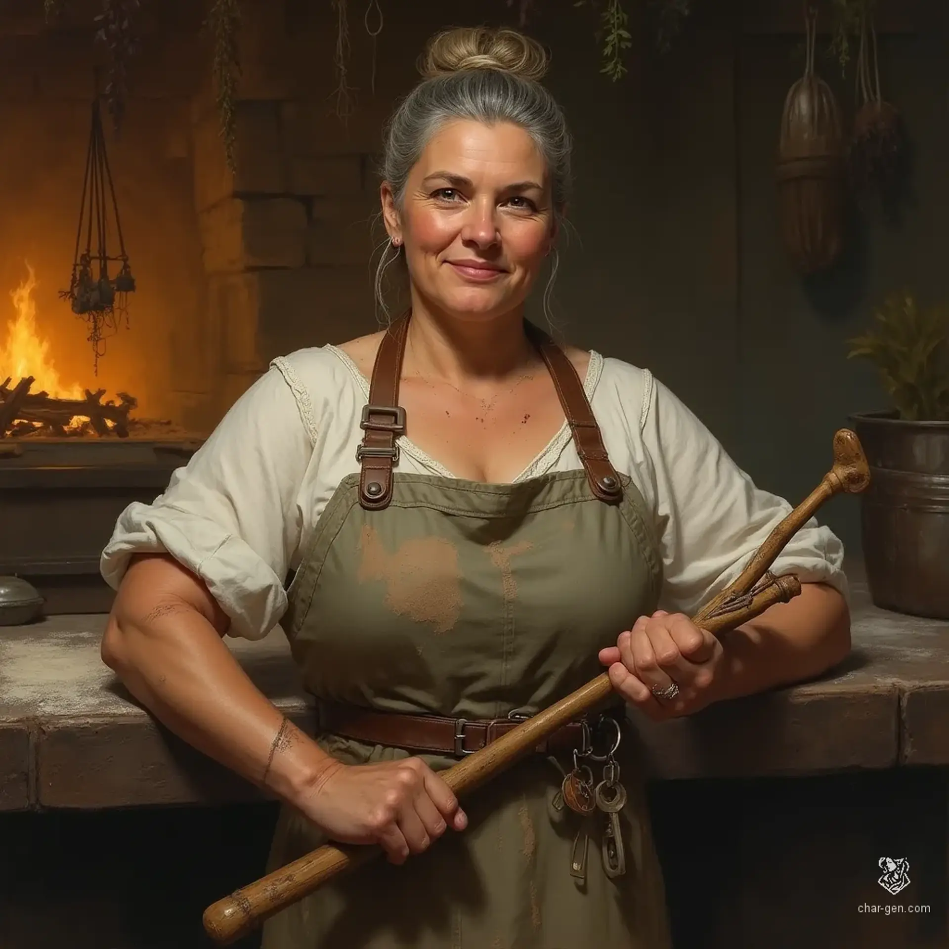 Martha Vellith - AI-generated fantasy NPC