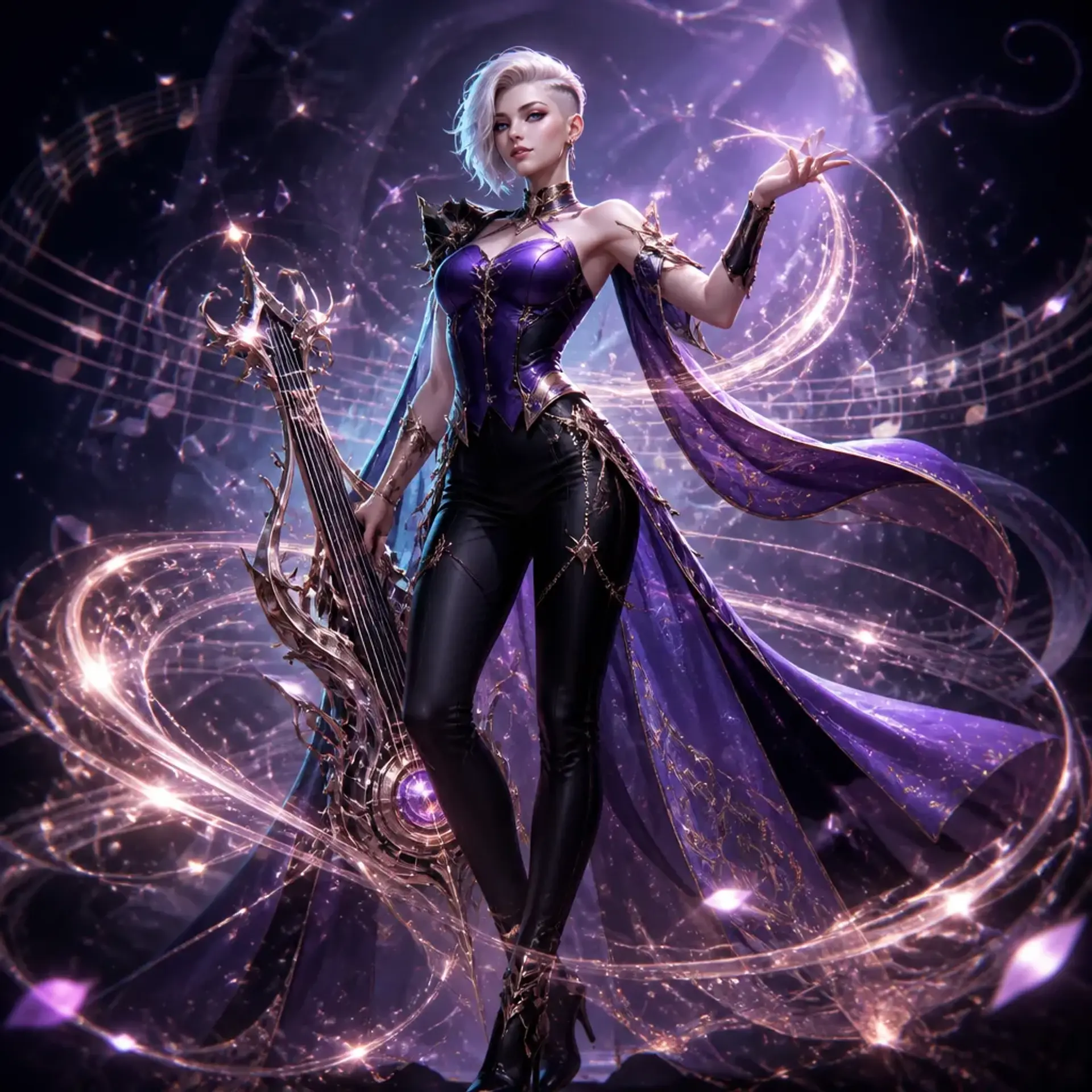 Aveline Vale - AI-generated fantasy Character
