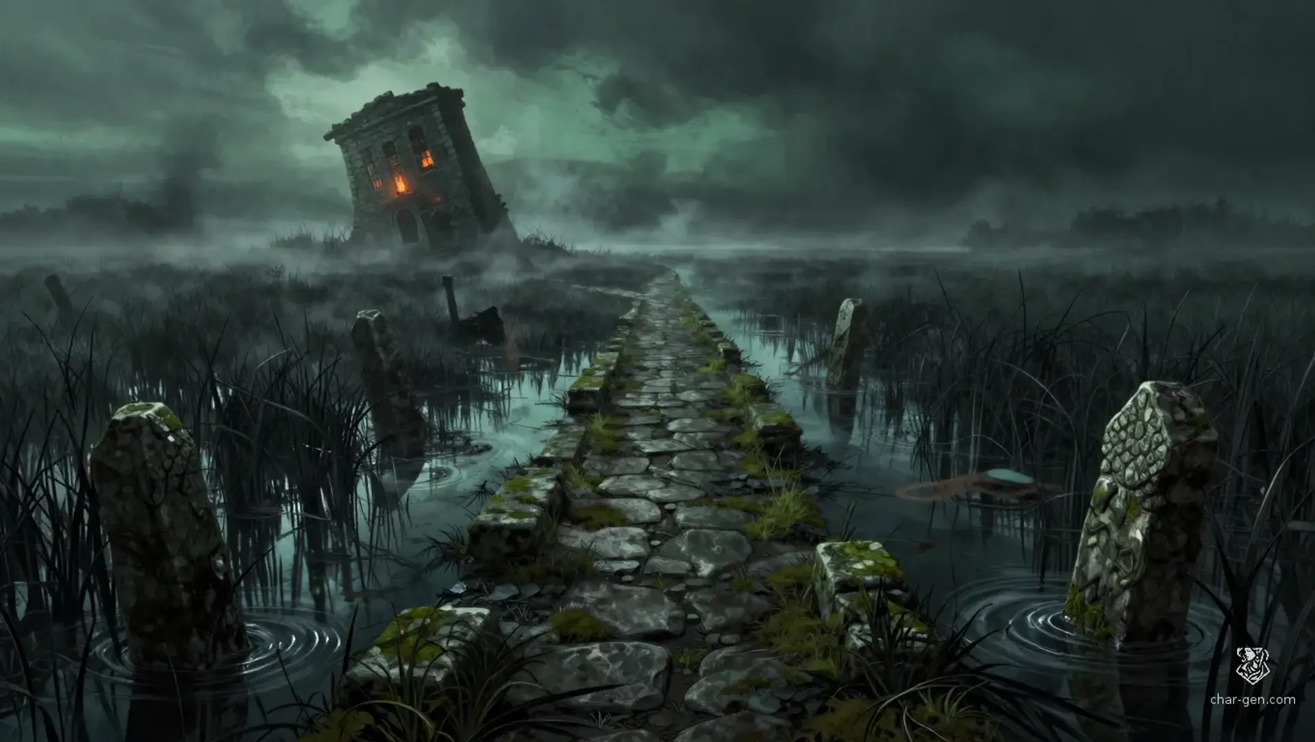 The Black Reed Hunt - AI-generated fantasy Quest
