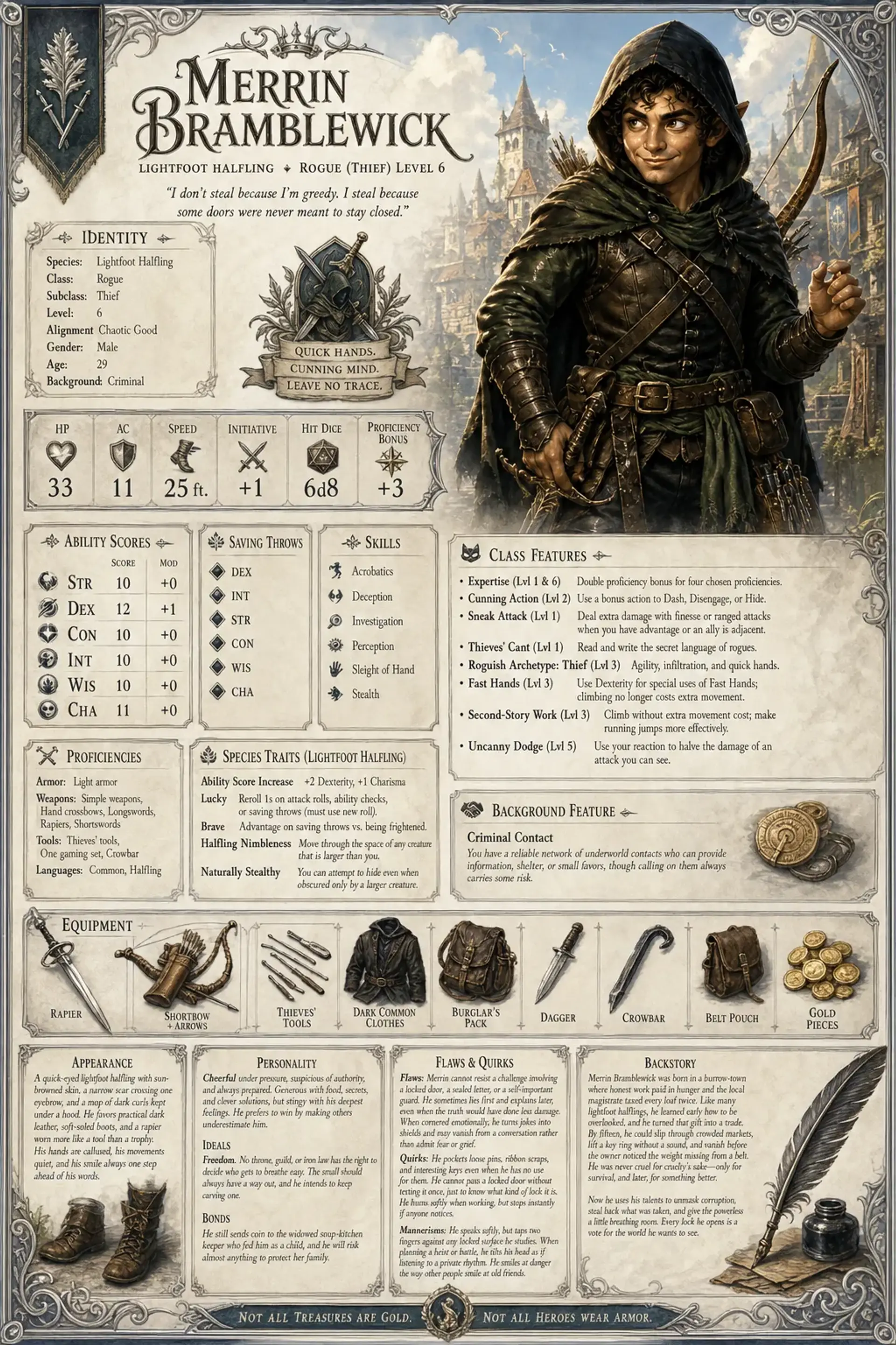 Character Sheet