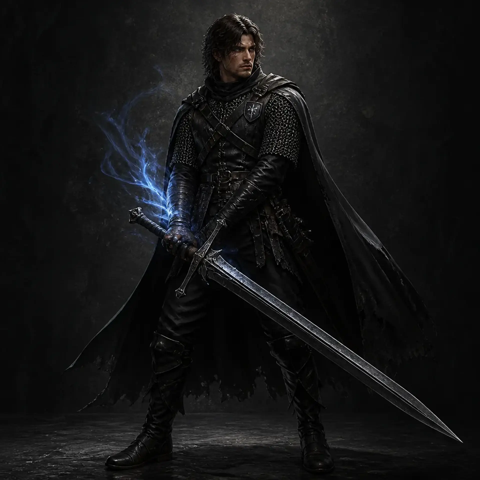 Jax Mercer - AI-generated fantasy Character