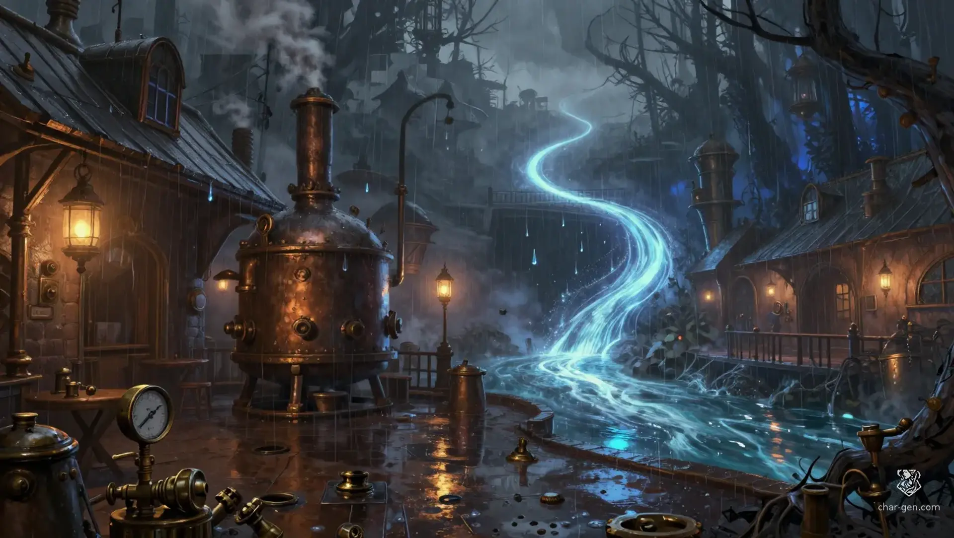 The Brassroot Conspiracy - AI-generated fantasy Quest