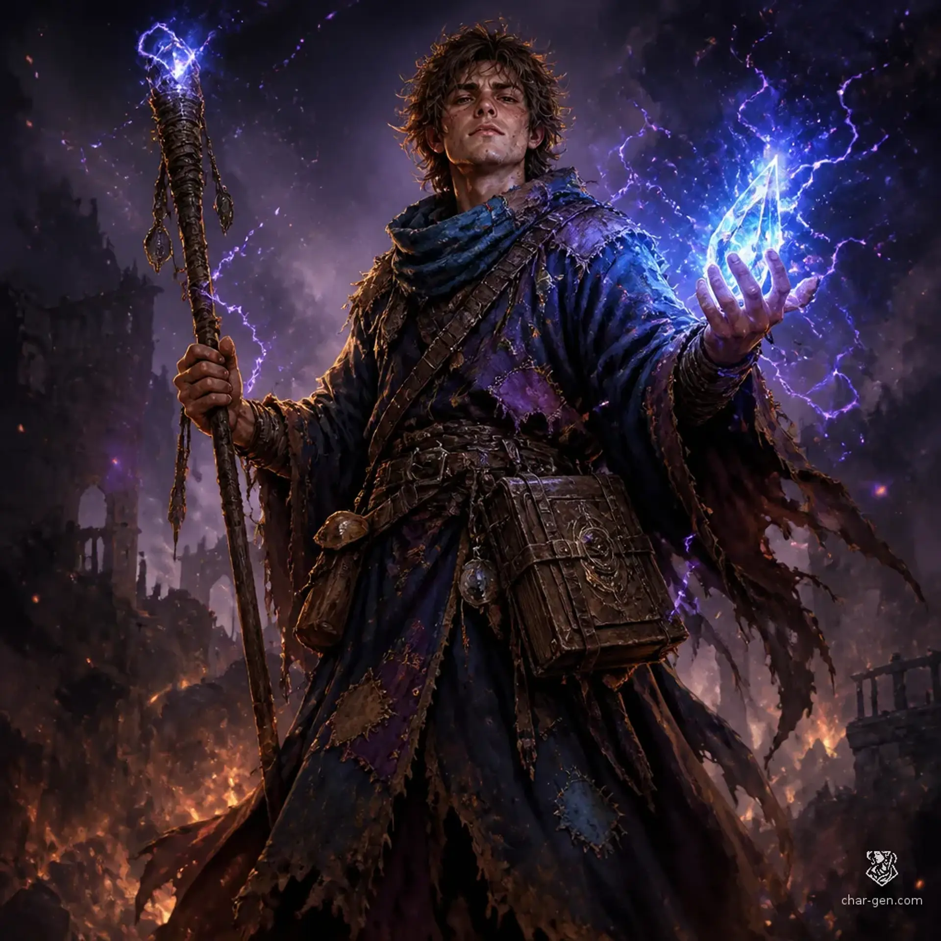 Brucifer - AI-generated fantasy Character