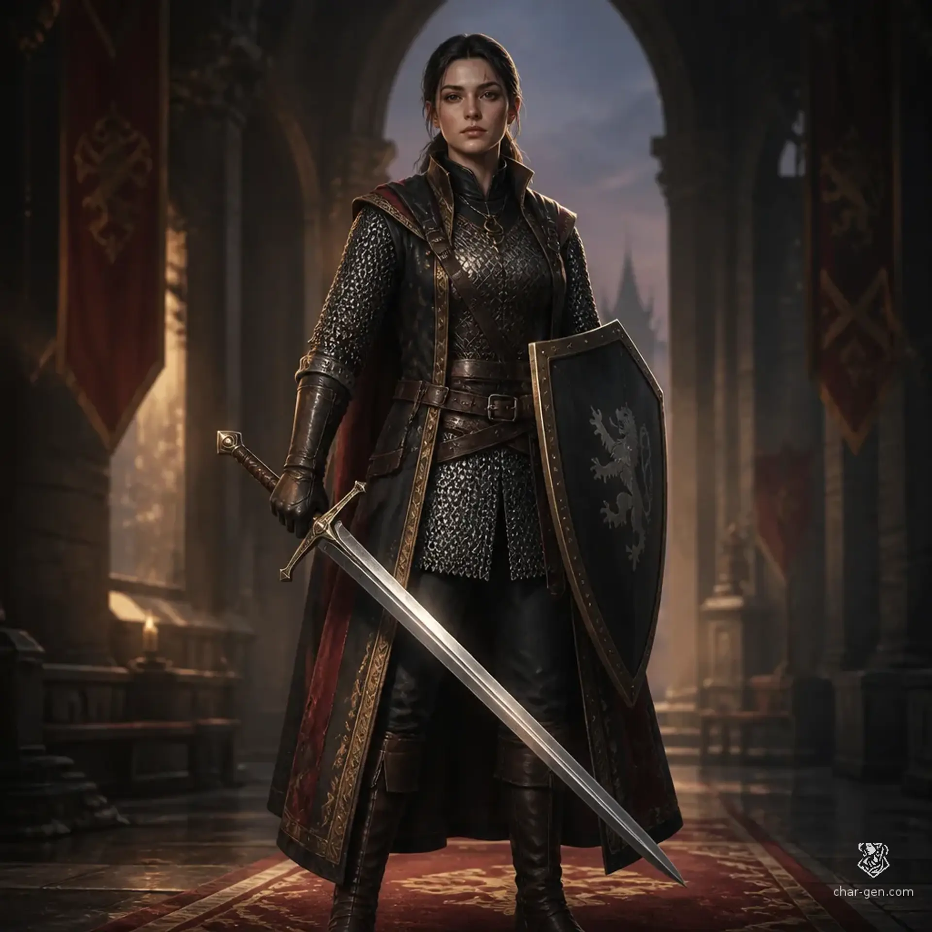 Seraphine Vale - AI-generated fantasy Character