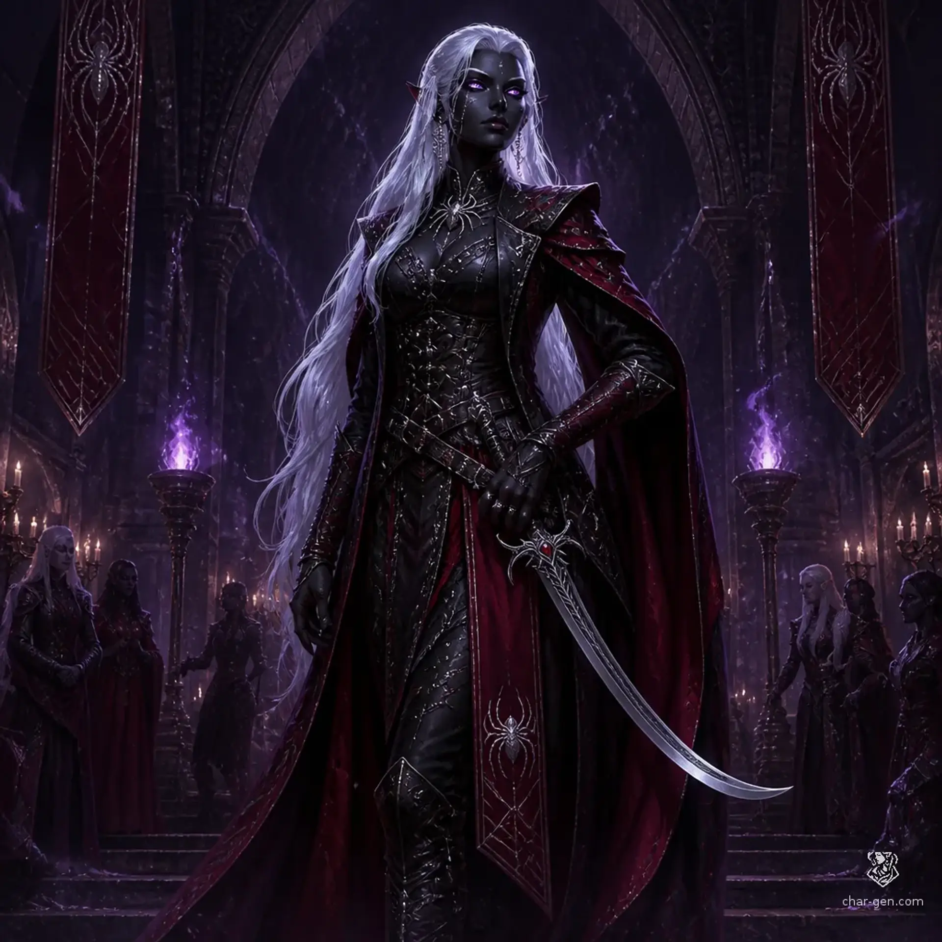 Aurelia Malice - AI-generated fantasy Character