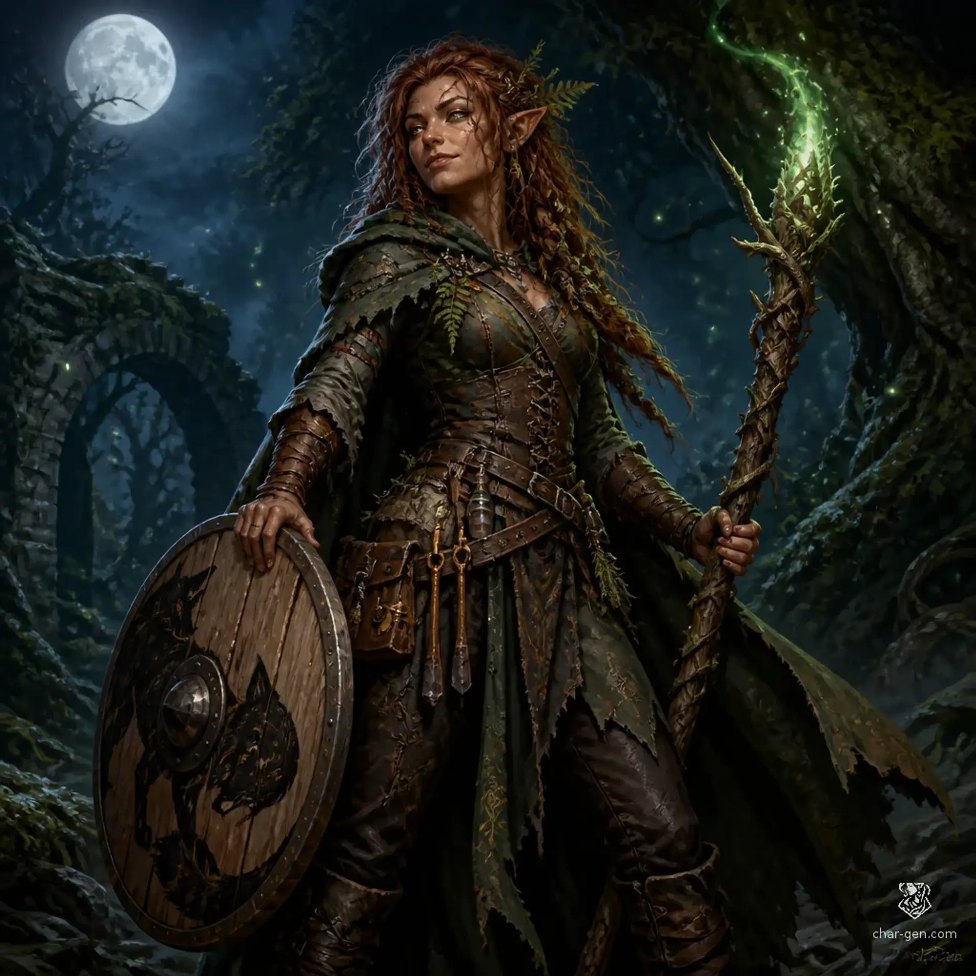 panniz - AI-generated fantasy Character