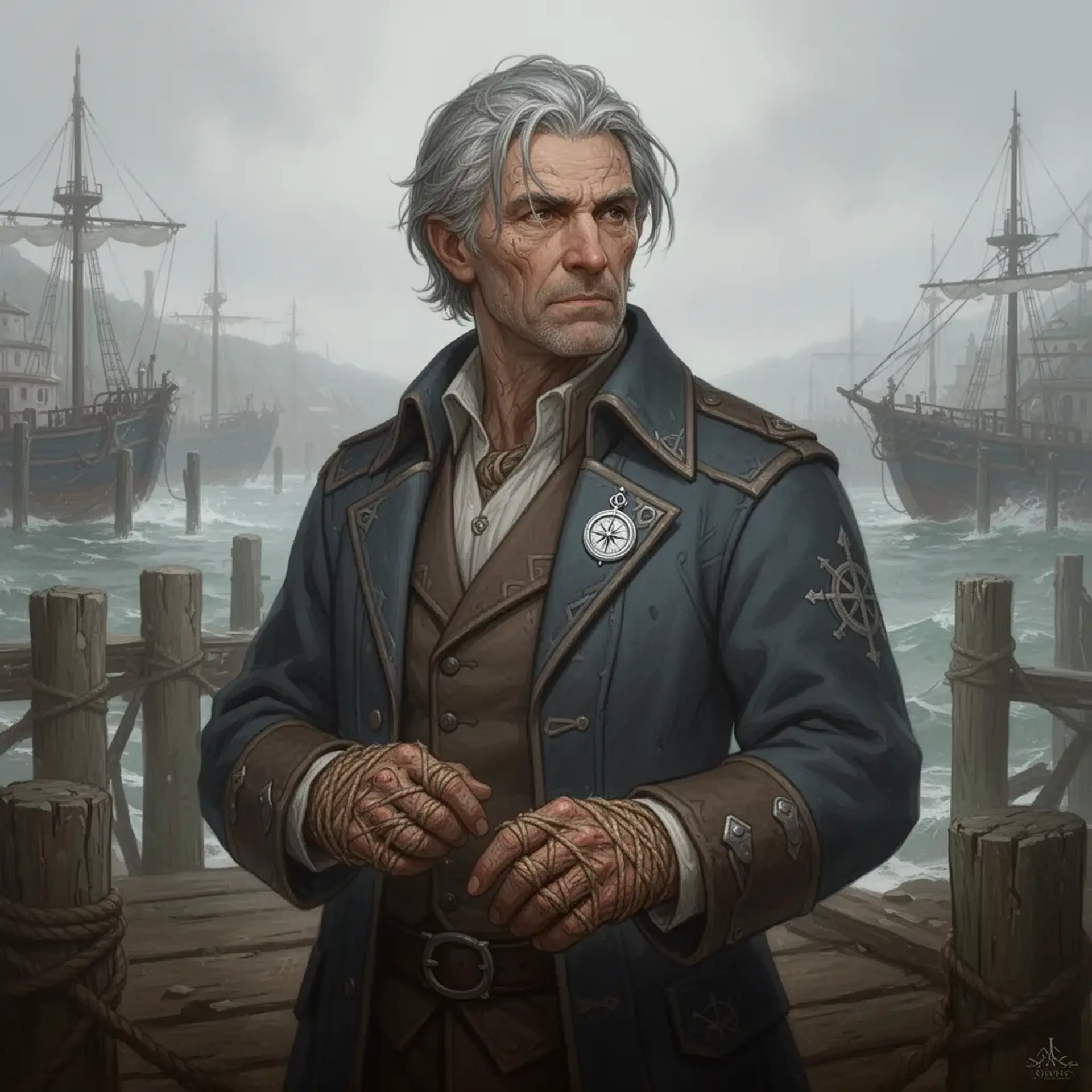 Loric Morrin Vale - AI-generated fantasy NPC