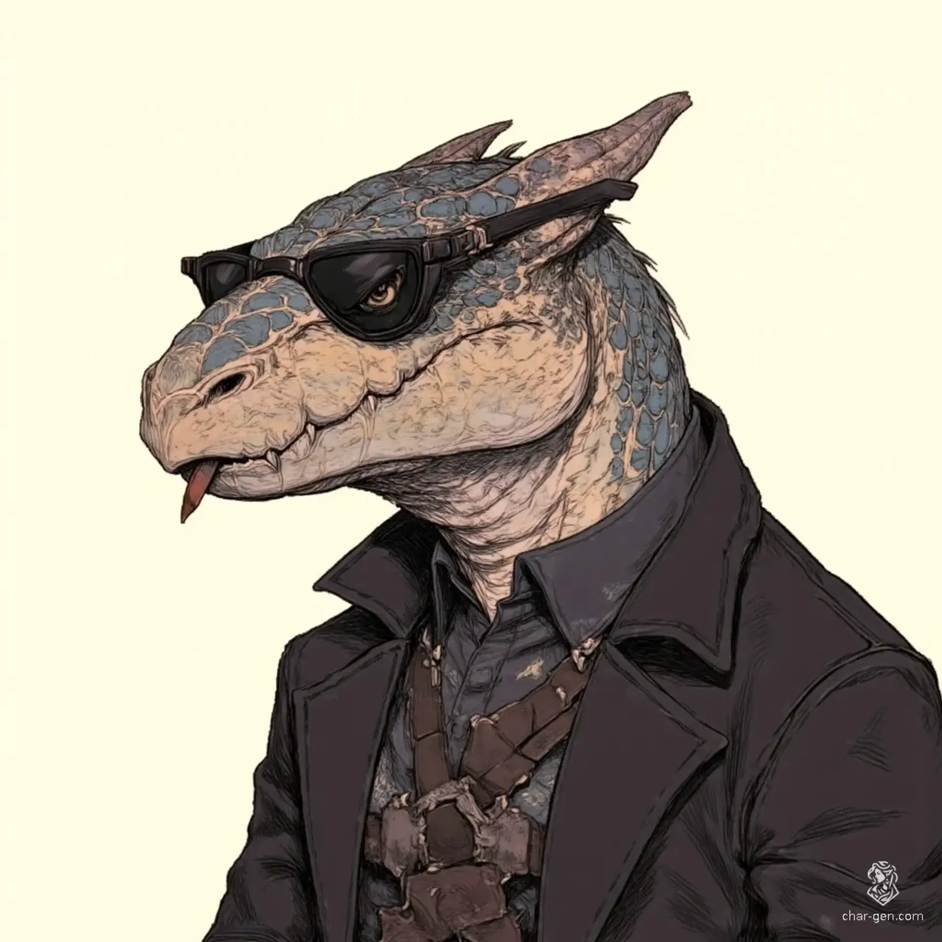 Zivrik Tennetick - AI-generated fantasy NPC