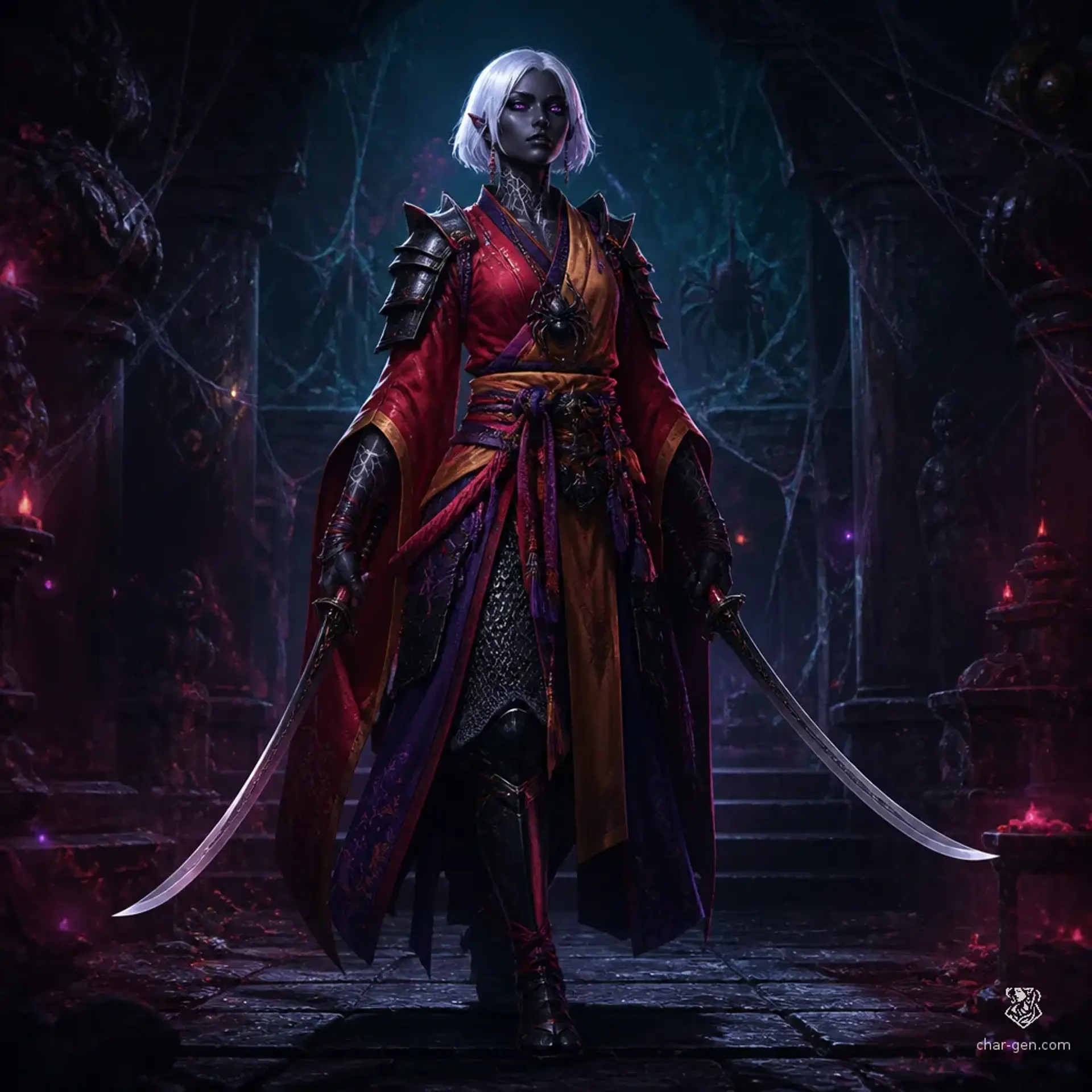 Aurelia Malys - AI-generated fantasy Character