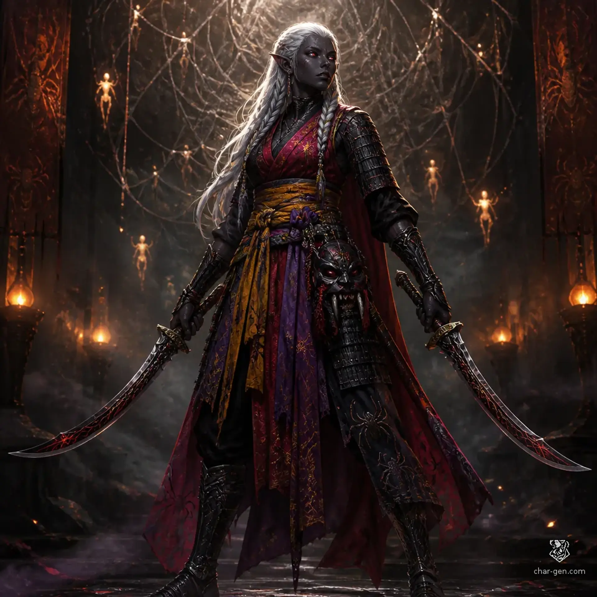 Malaqira - AI-generated fantasy Character