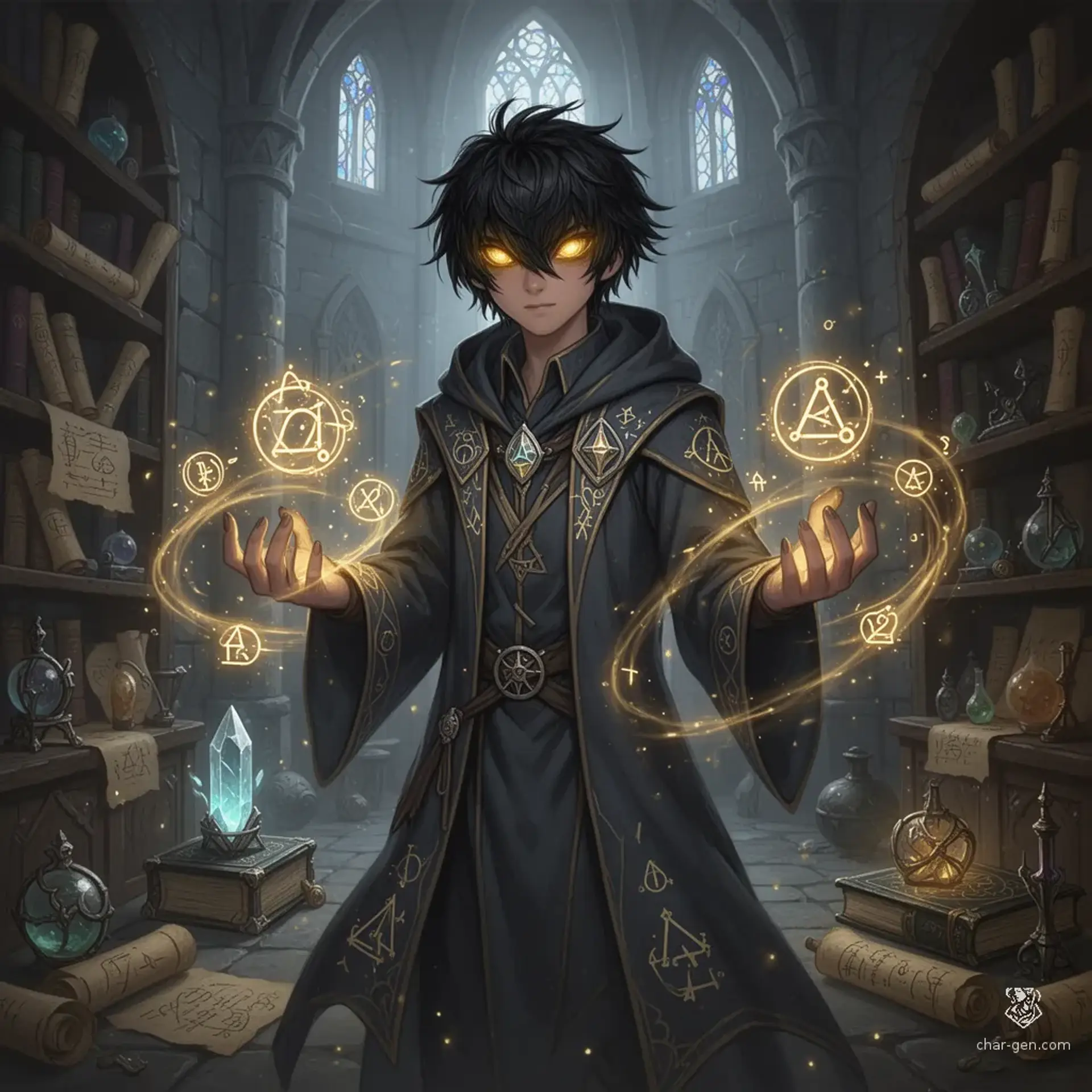Martin Vaelin Astrum - AI-generated fantasy NPC